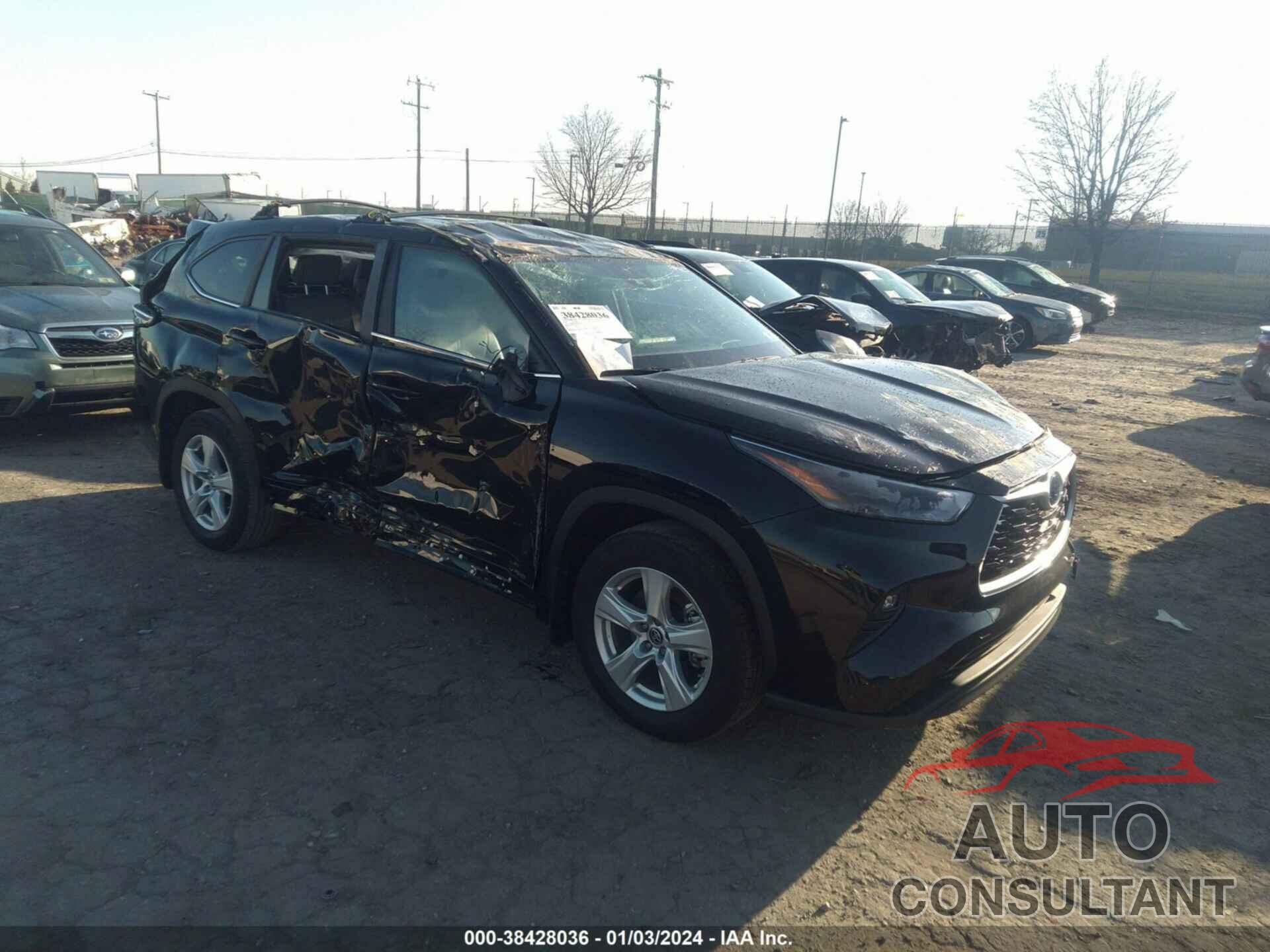 TOYOTA HIGHLANDER 2023 - 5TDBBRCH4PS568638