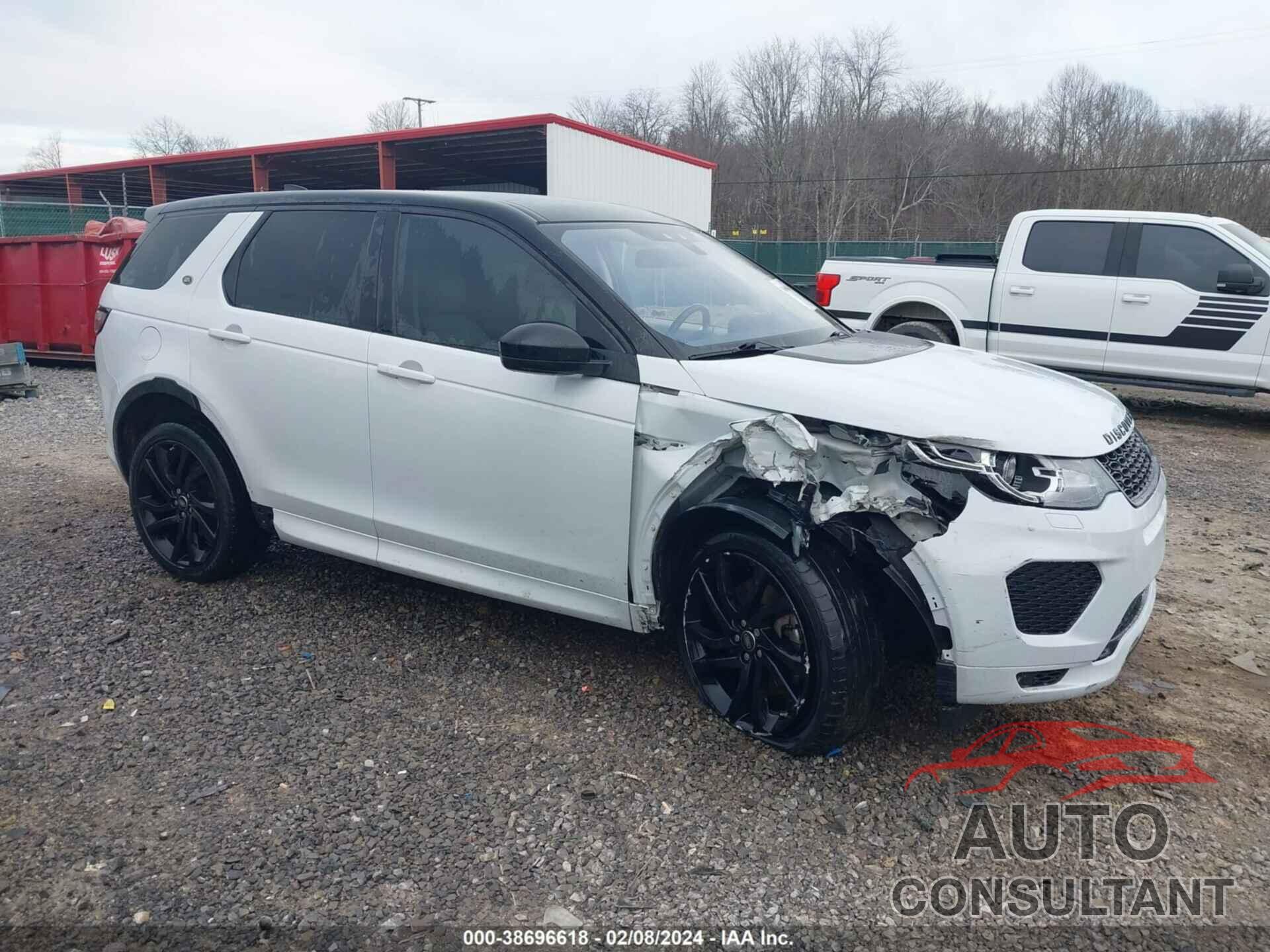 LAND ROVER DISCOVERY SPORT 2018 - SALCT2SX1JH749718