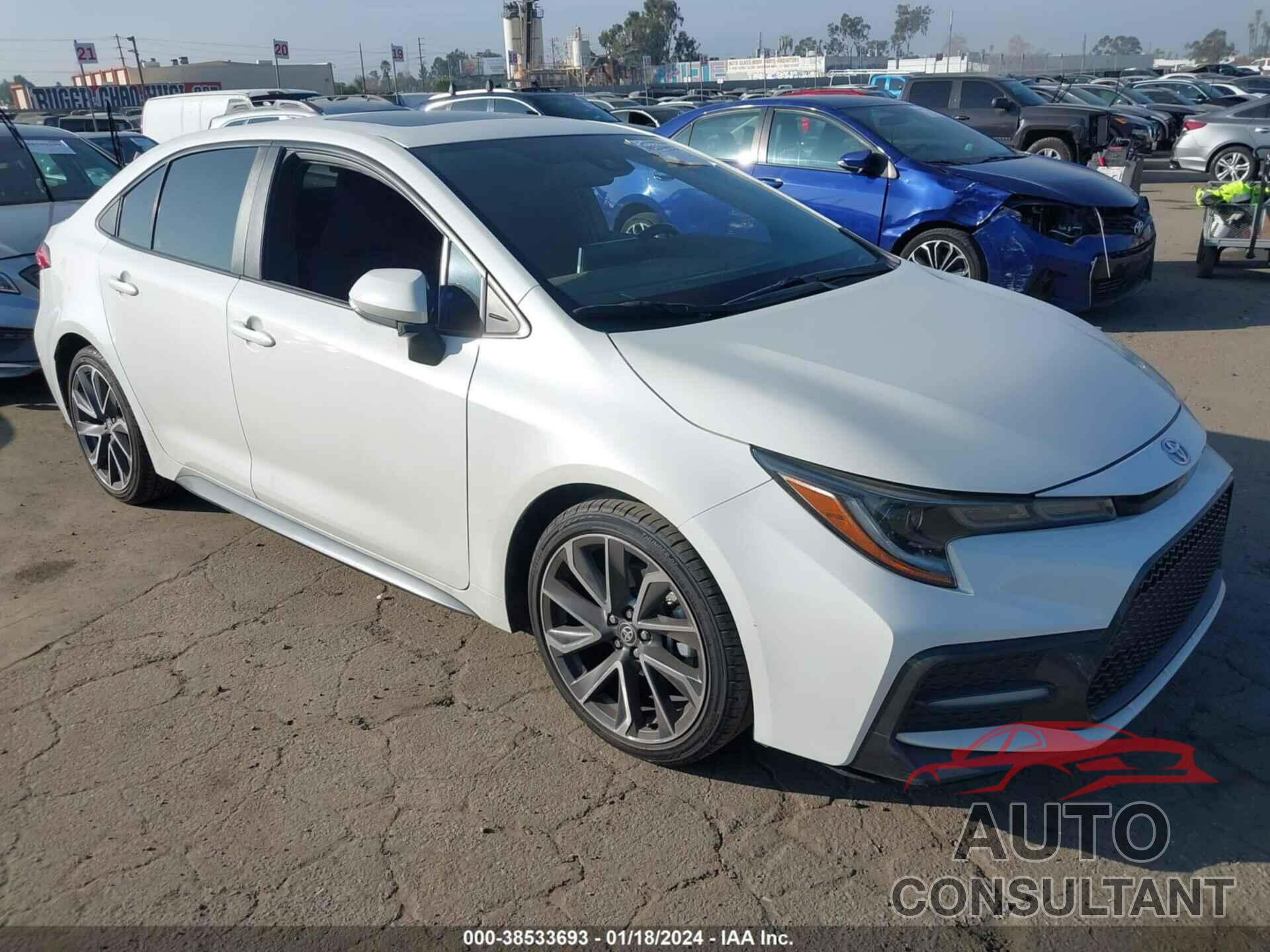 TOYOTA COROLLA 2021 - 5YFP4MCE0MP059885
