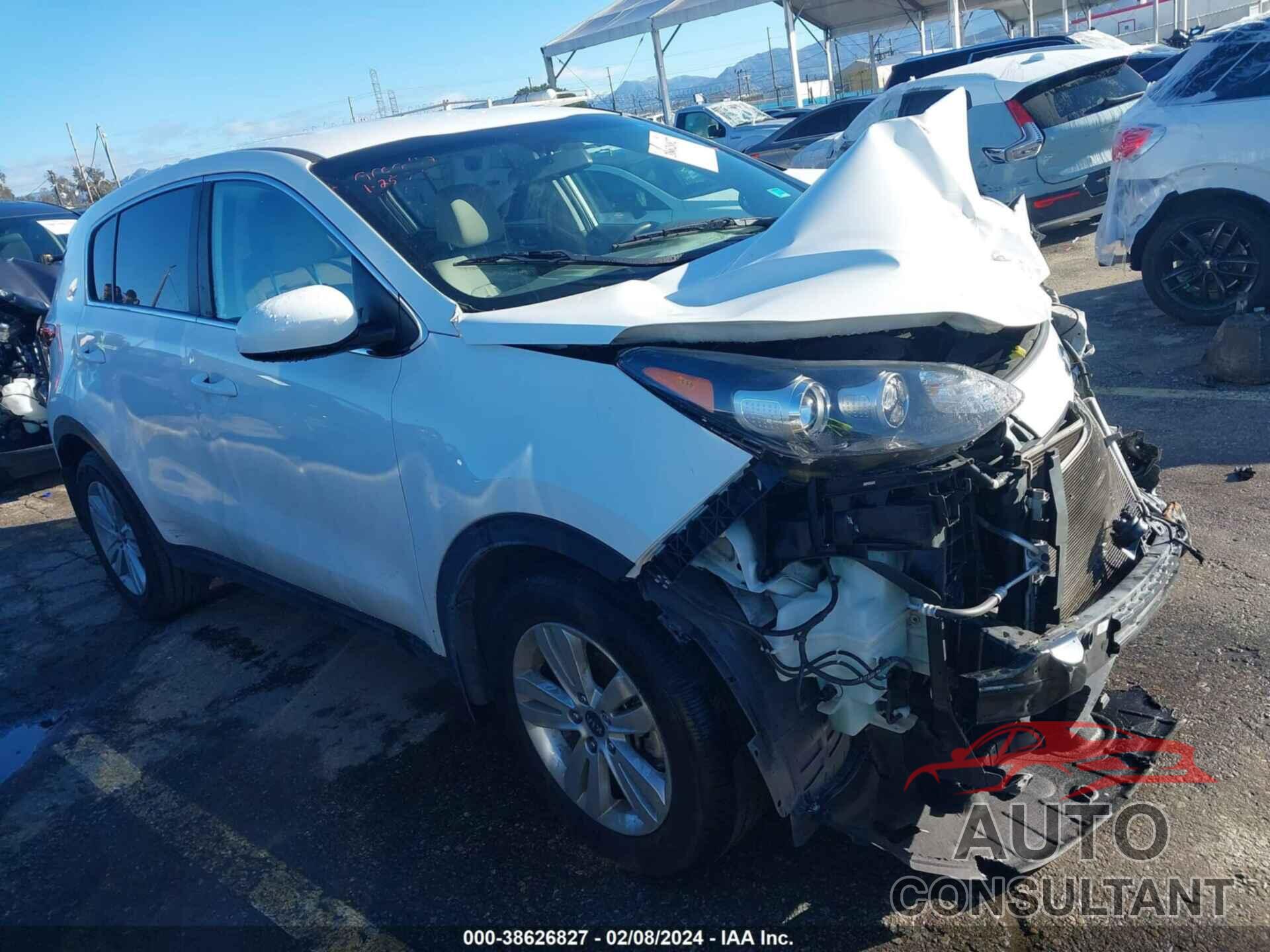 KIA SPORTAGE 2017 - KNDPM3AC8H7165746