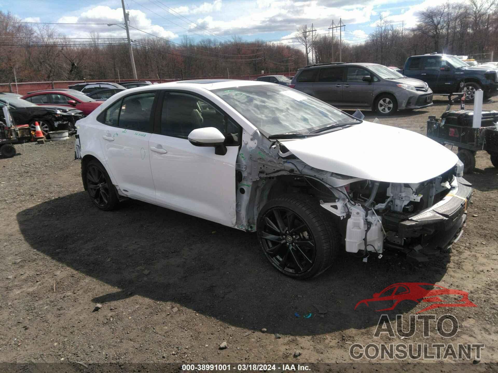 TOYOTA COROLLA 2023 - JTDBDMHE2PJ001689