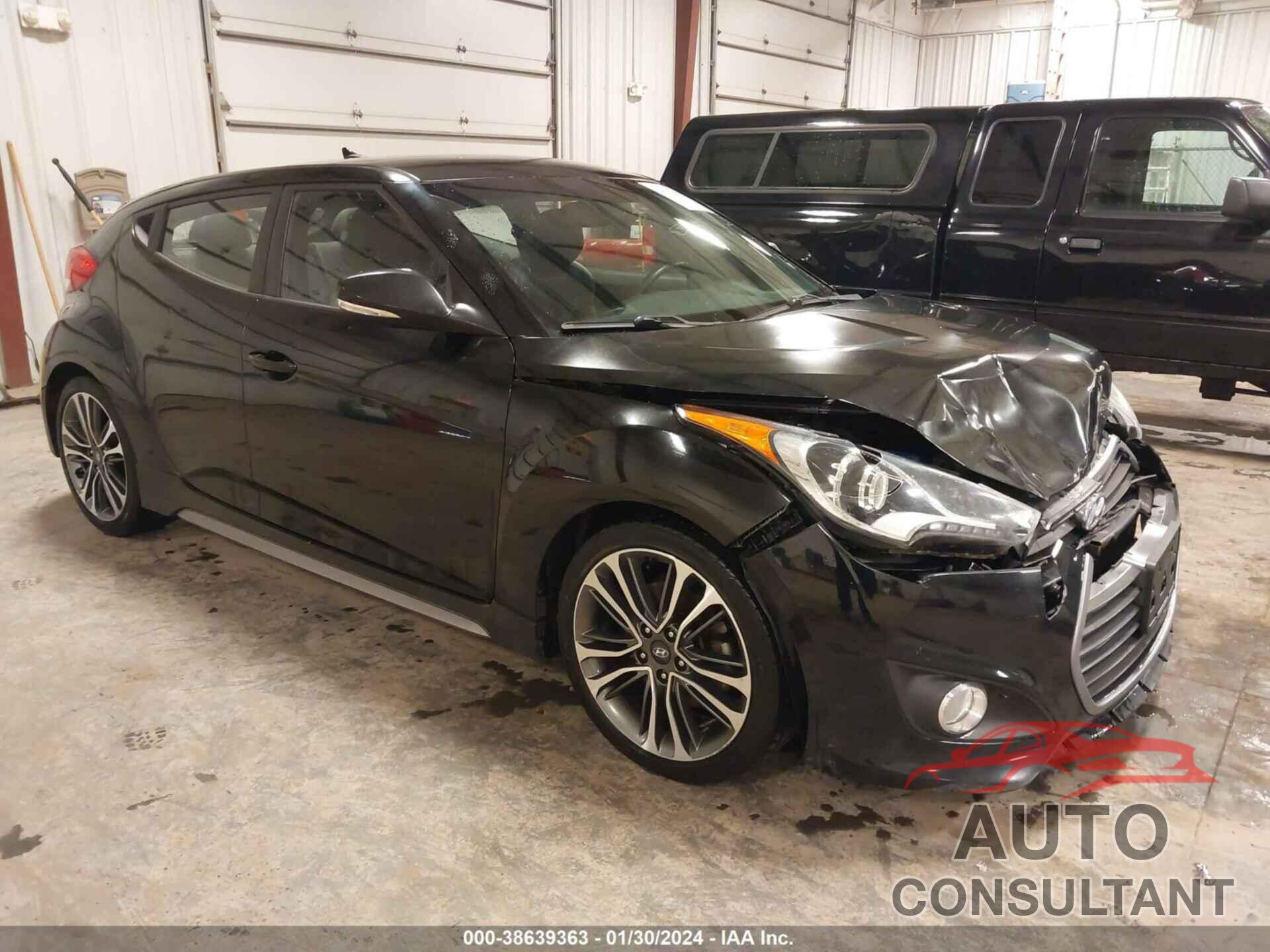 HYUNDAI VELOSTER 2016 - KMHTC6AE2GU255894