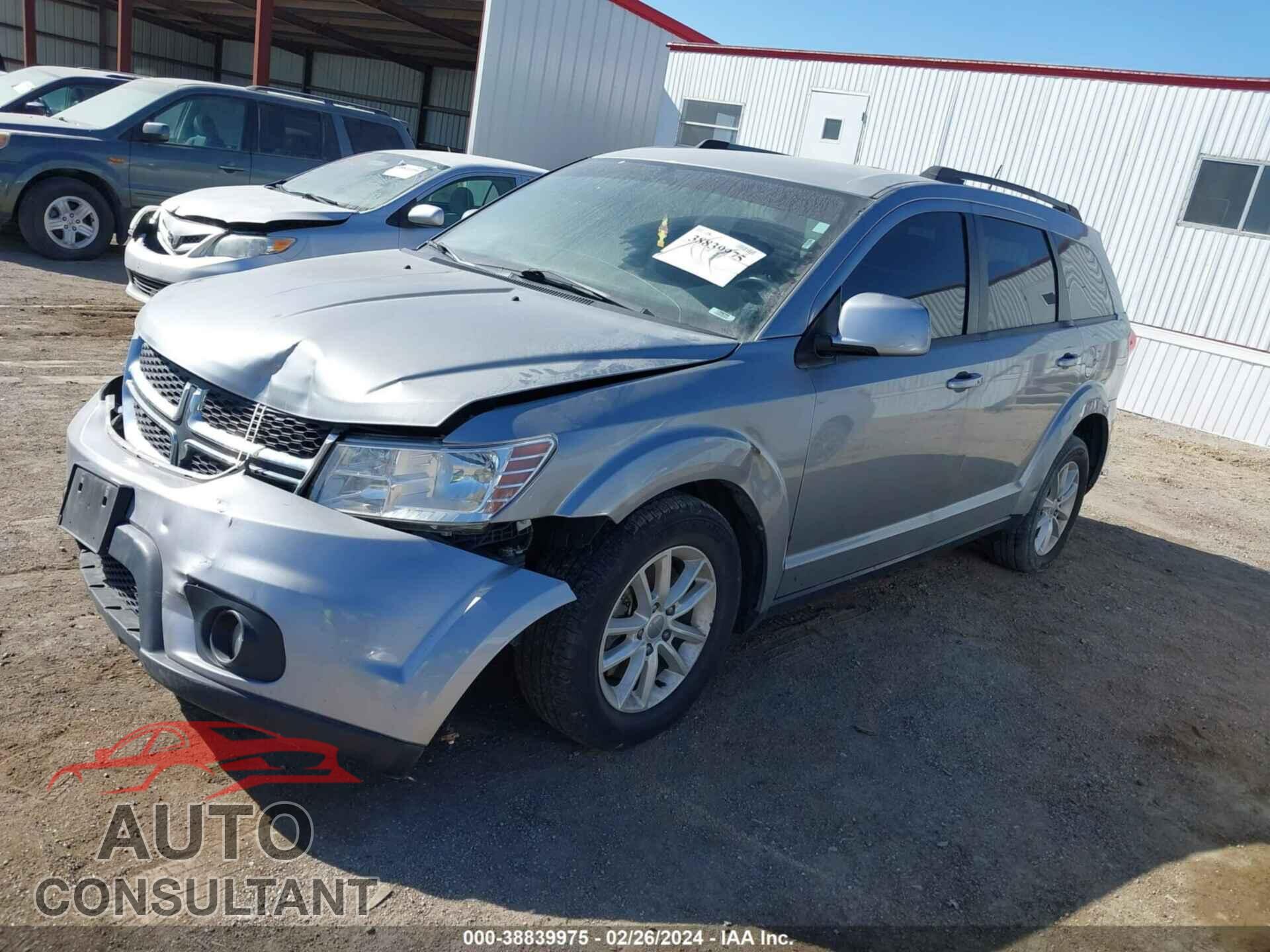 DODGE JOURNEY 2017 - 3C4PDCBB8HT612318