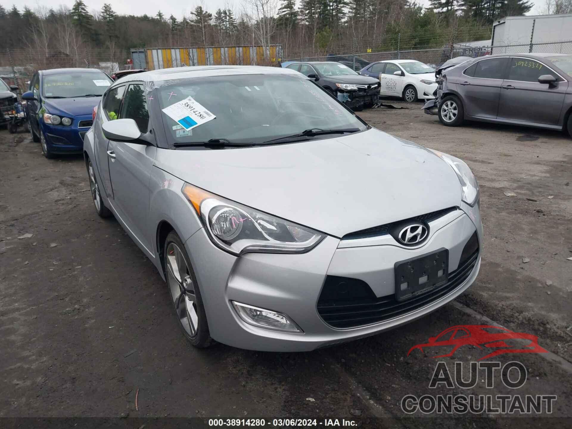 HYUNDAI VELOSTER 2017 - KMHTC6ADXHU315249