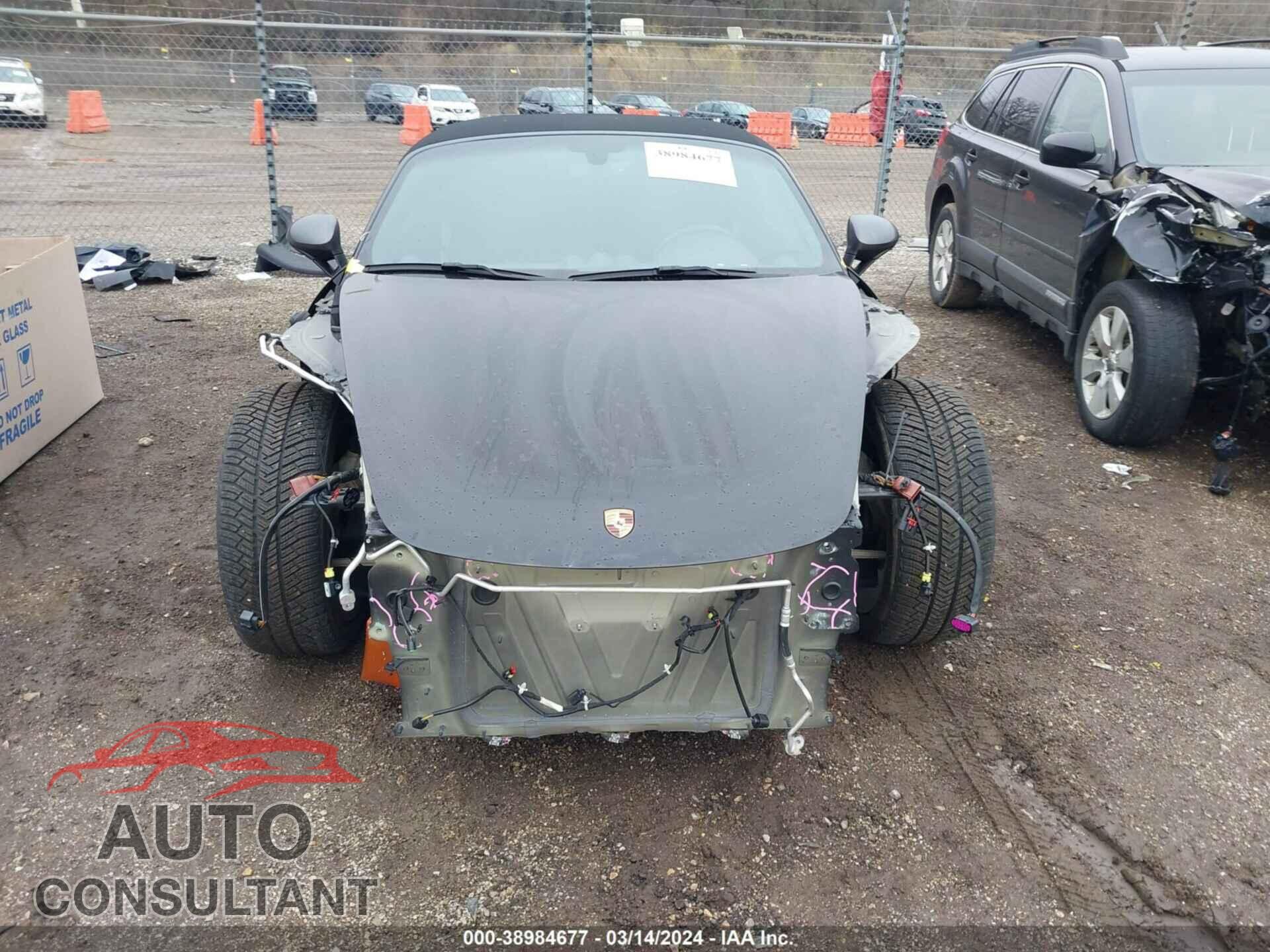 PORSCHE 718 BOXSTER 2021 - WP0CA2A82MS210202