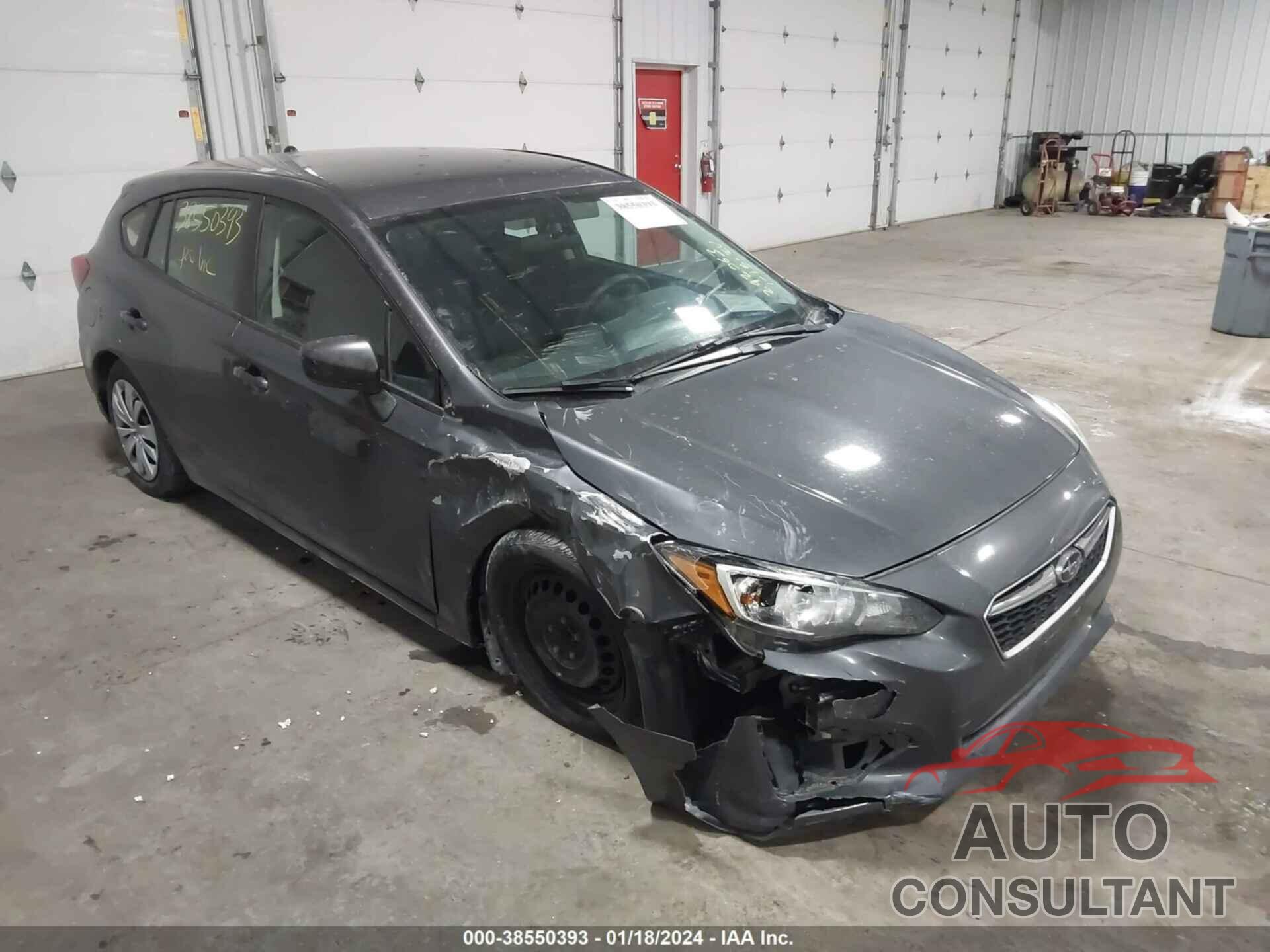 SUBARU IMPREZA 2019 - 4S3GTAA61K3760972