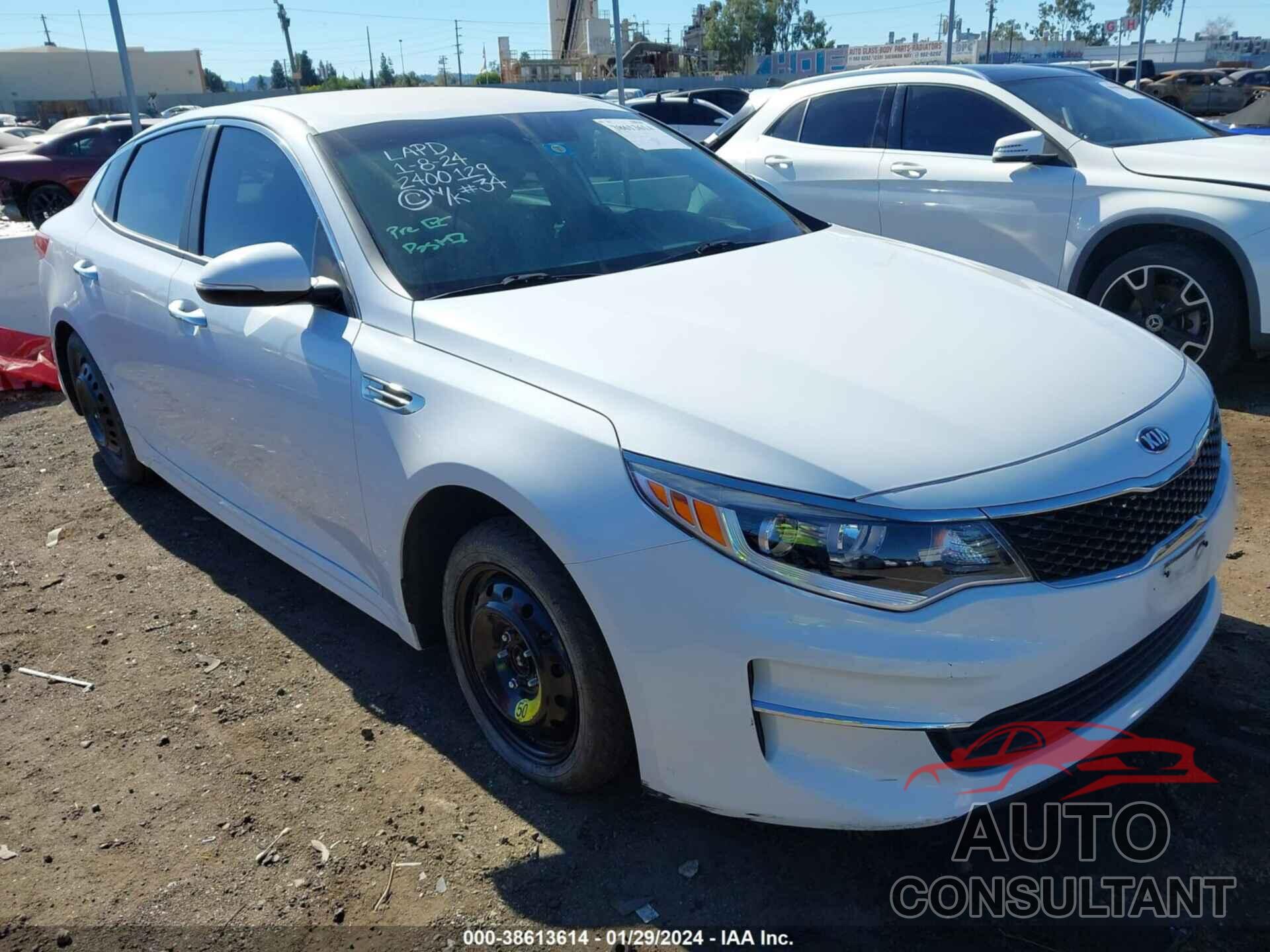 KIA OPTIMA 2018 - 5XXGT4L36JG261684