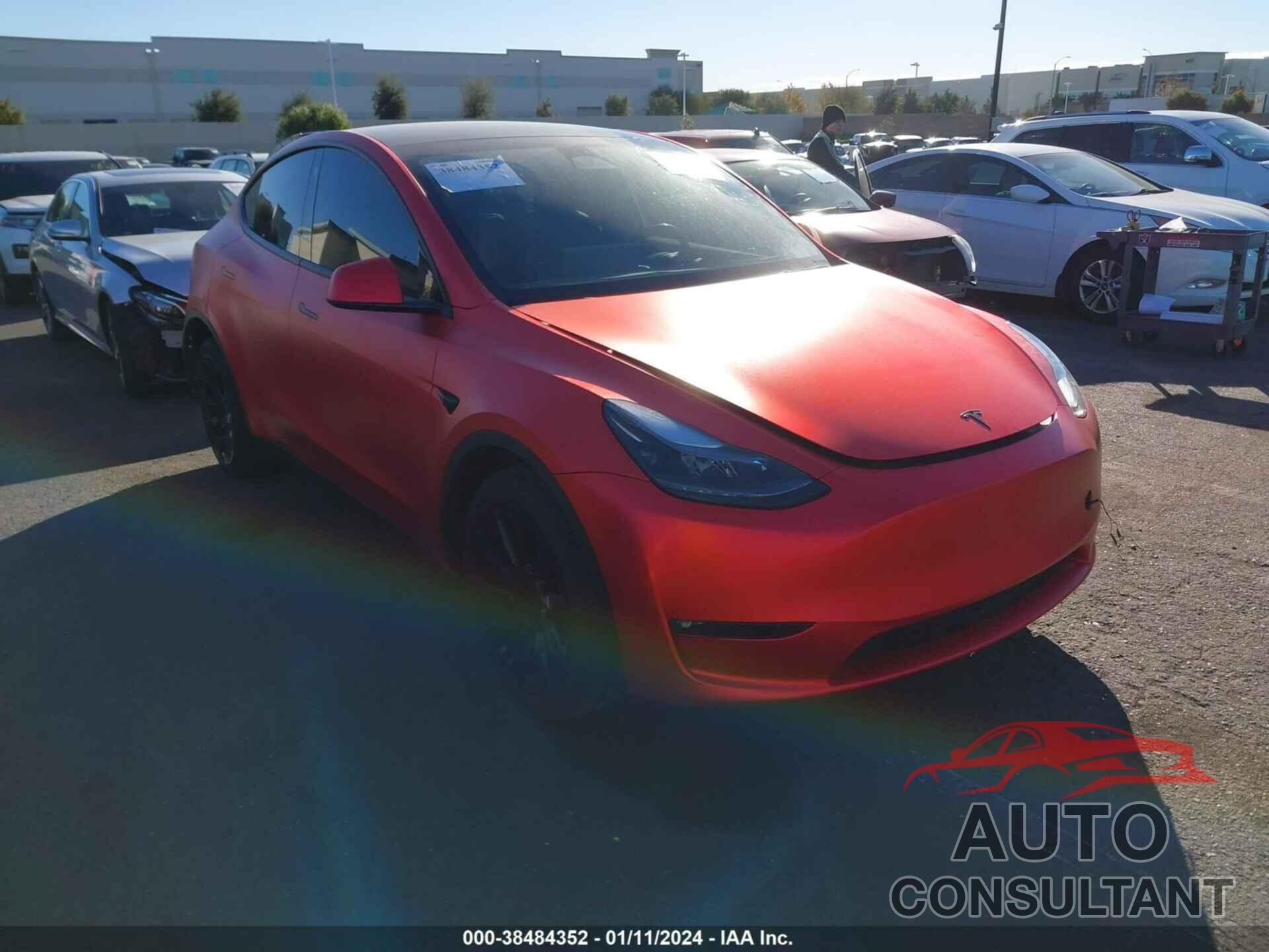 TESLA MODEL Y 2022 - 7SAYGDEE1NF538325