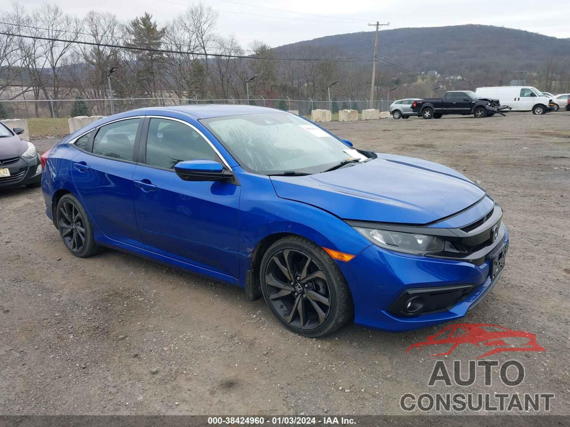 HONDA CIVIC 2019 - 2HGFC2F84KH551719