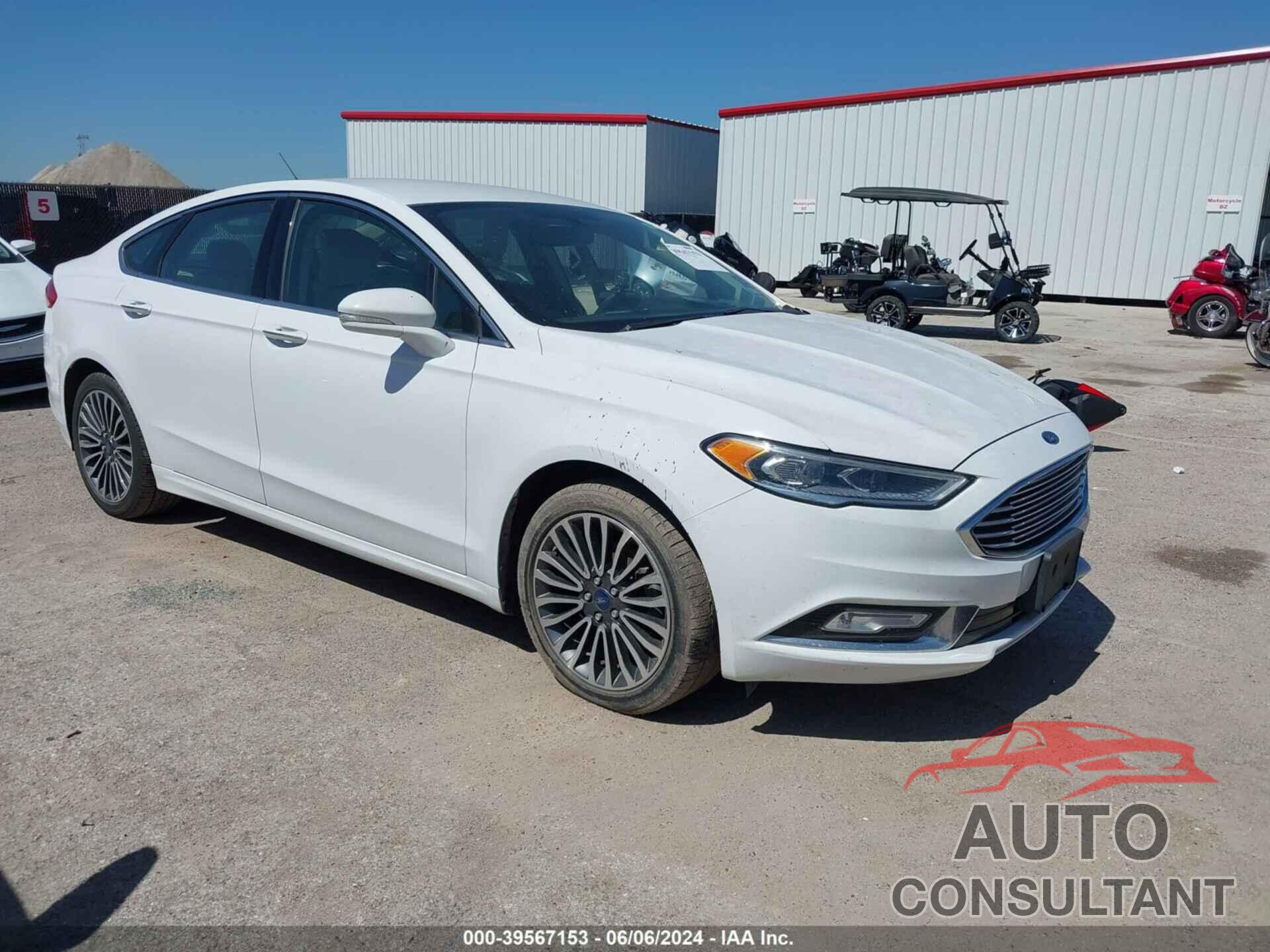 FORD FUSION 2017 - 3FA6P0K98HR132717