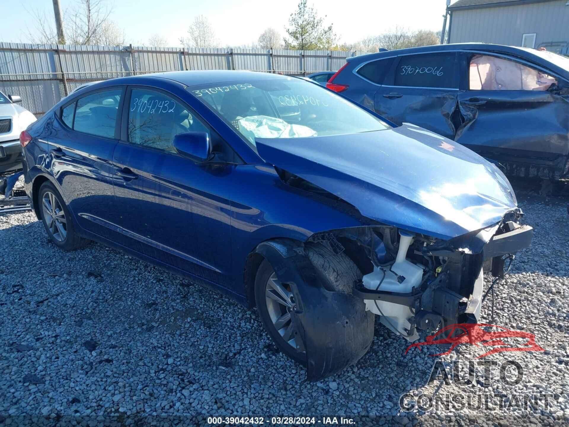 HYUNDAI ELANTRA 2017 - 5NPD84LF3HH104546