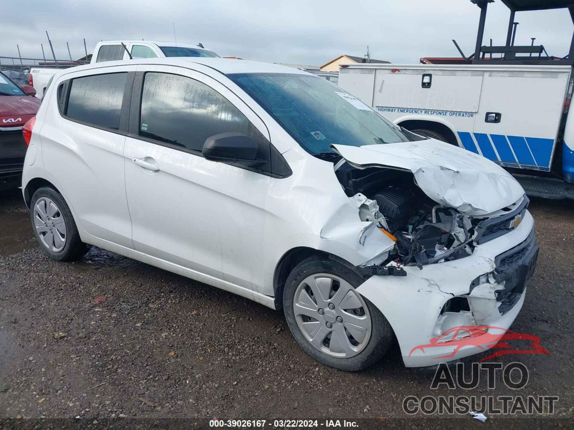 CHEVROLET SPARK 2018 - KL8CB6SA7JC469692