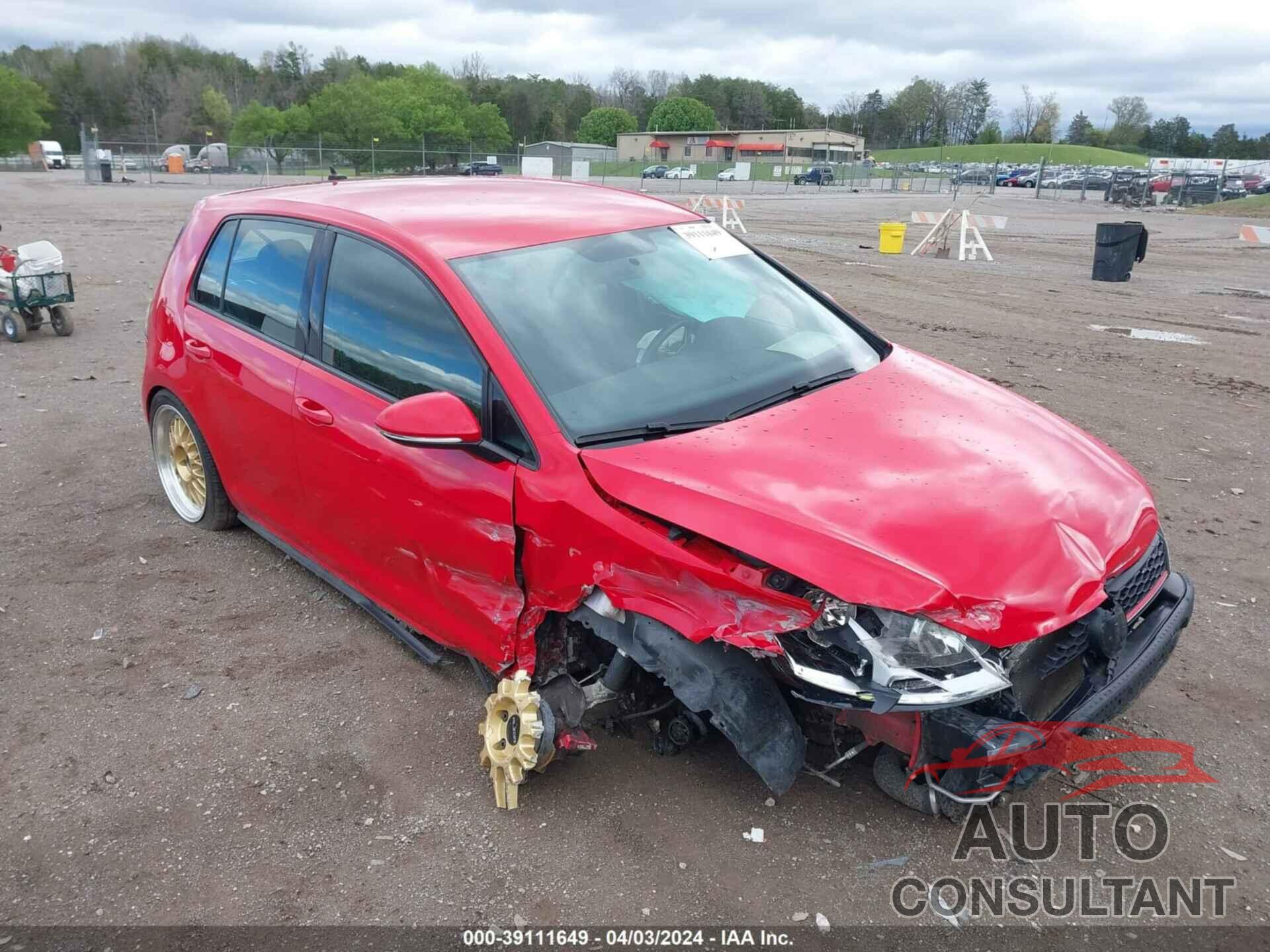 VOLKSWAGEN GOLF GTI 2017 - 3VW4T7AUXHM053720