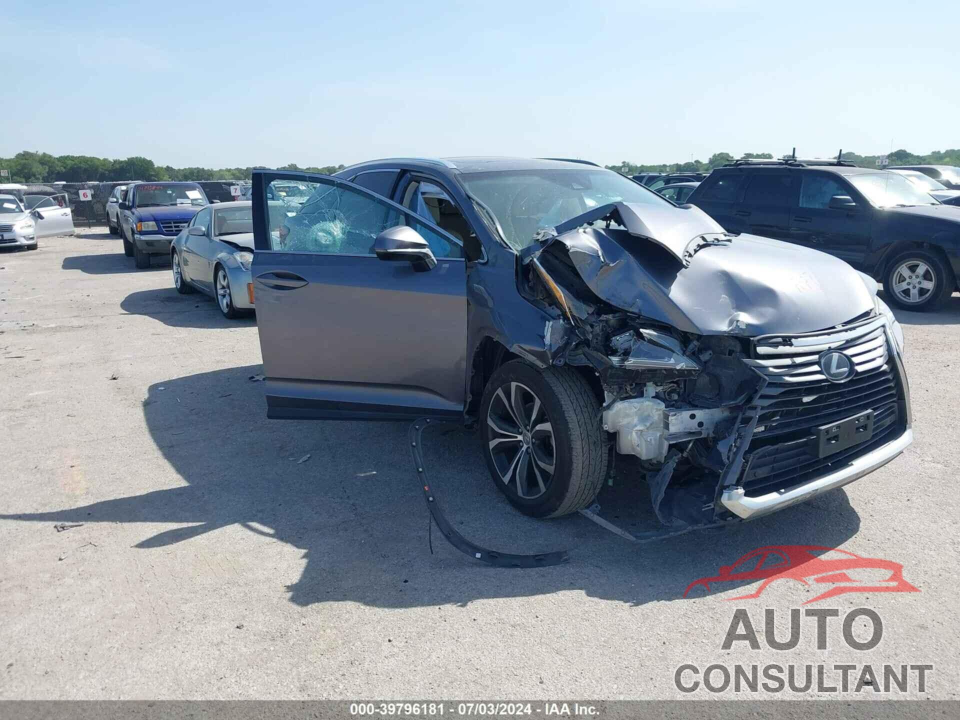 LEXUS RX 350 2016 - 2T2ZZMCA1GC016633