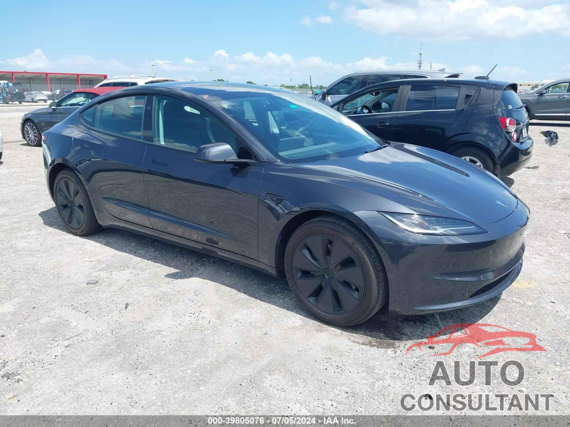 TESLA MODEL 3 2024 - 5YJ3E1EA9RF726413