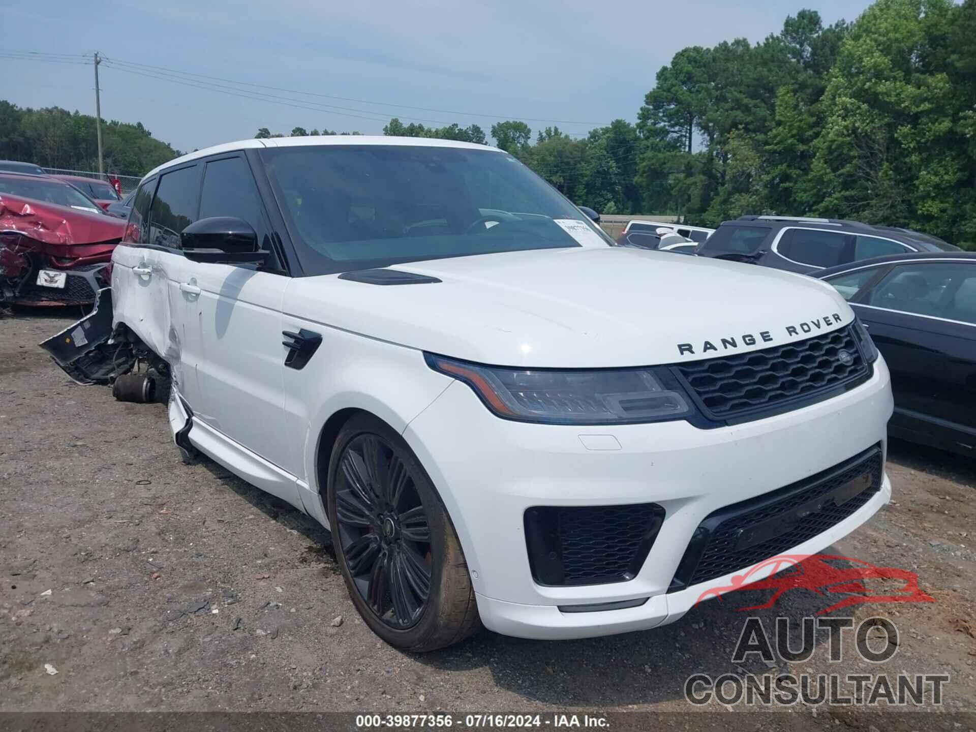 LAND ROVER RANGE ROVER SPORT 2018 - SALWR2RE8JA805100