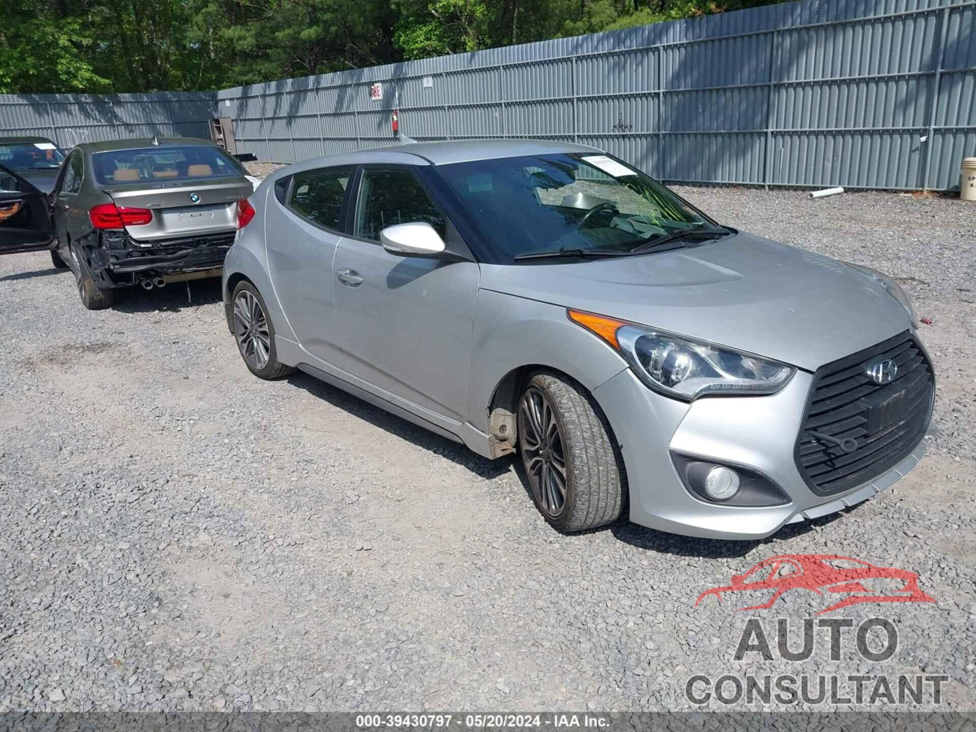 HYUNDAI VELOSTER 2016 - KMHTC6AE3GU264491