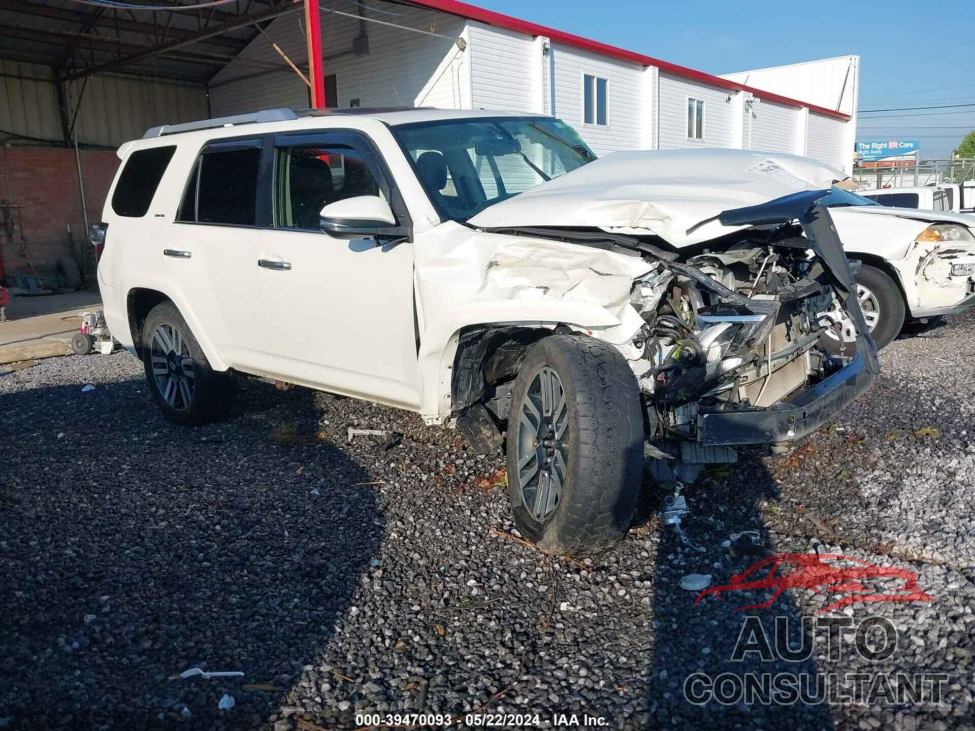 TOYOTA 4RUNNER 2016 - JTEBU5JR6G5310010