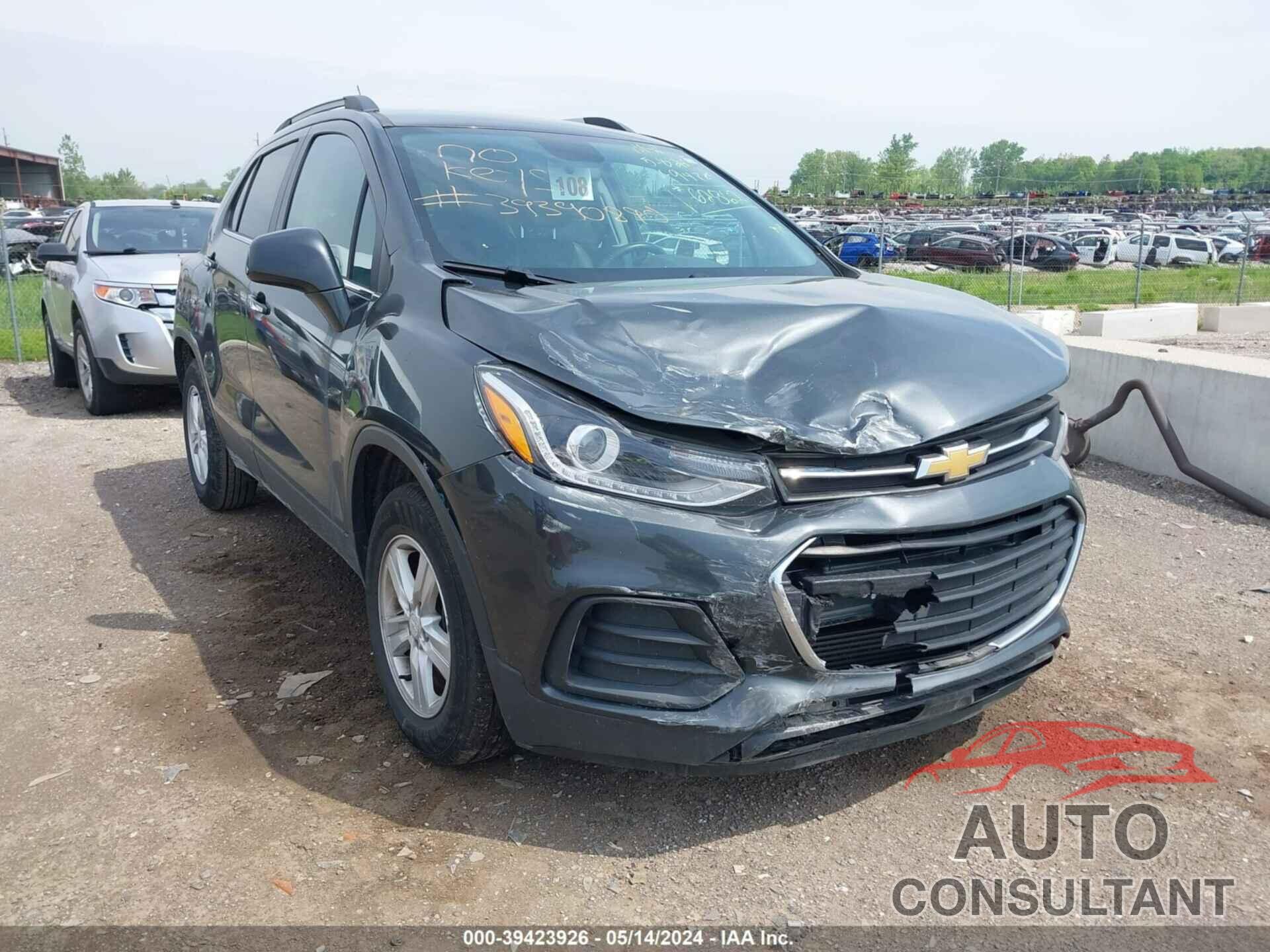 CHEVROLET TRAX 2017 - 3GNCJLSBXHL289470