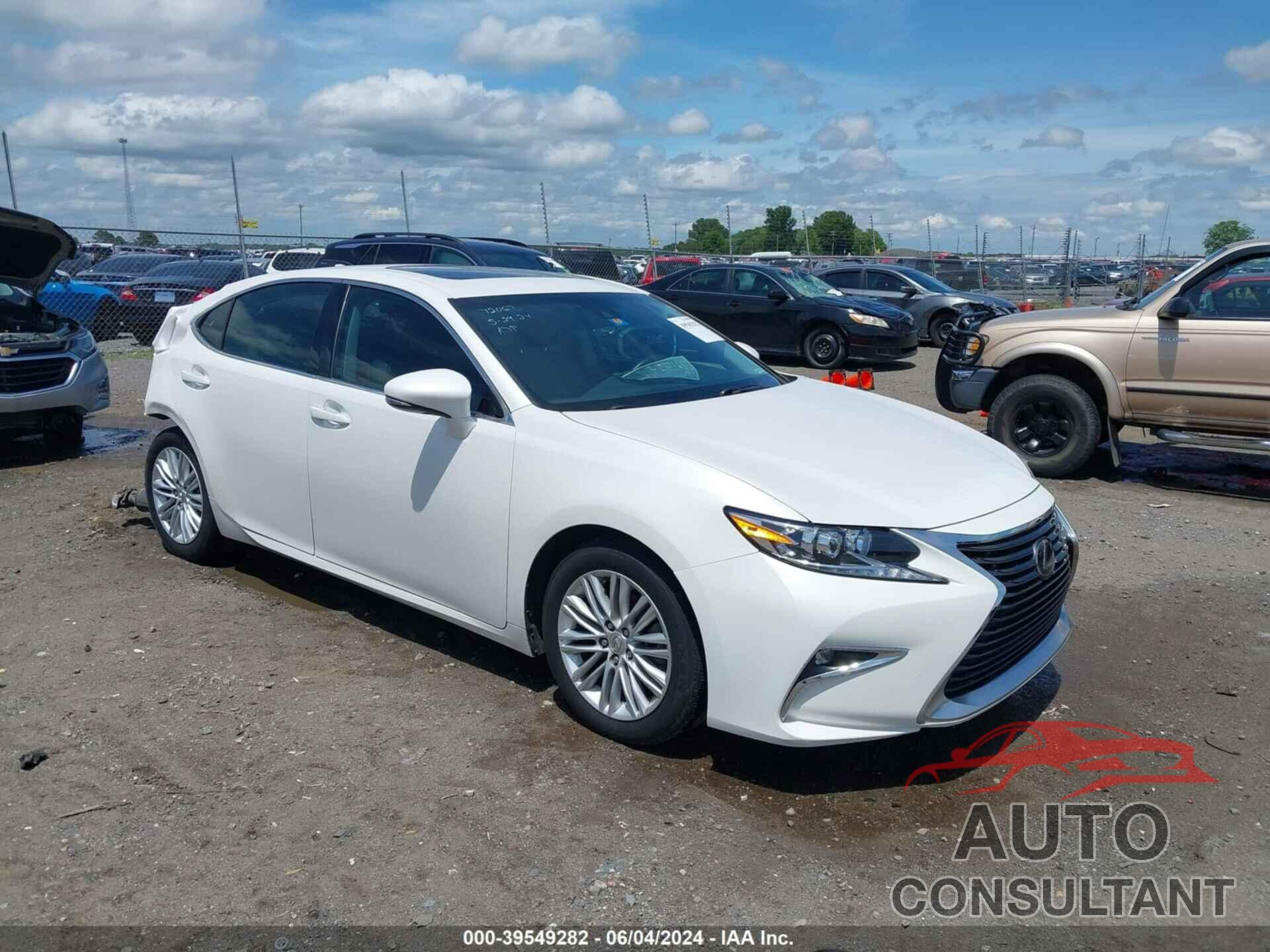 LEXUS ES 350 2018 - 58ABK1GG7JU089480