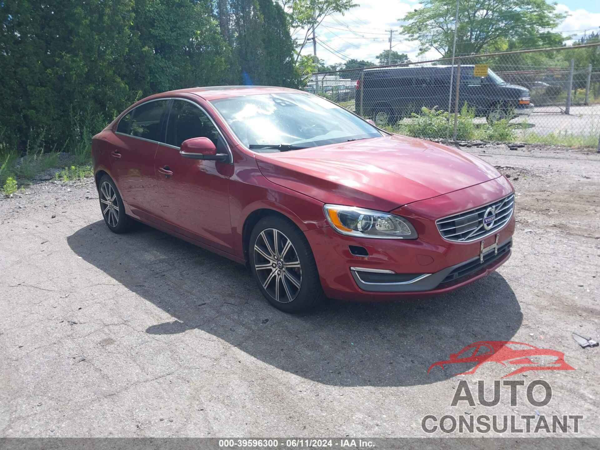 VOLVO S60 INSCRIPTION 2016 - LYV612TM8GB088522