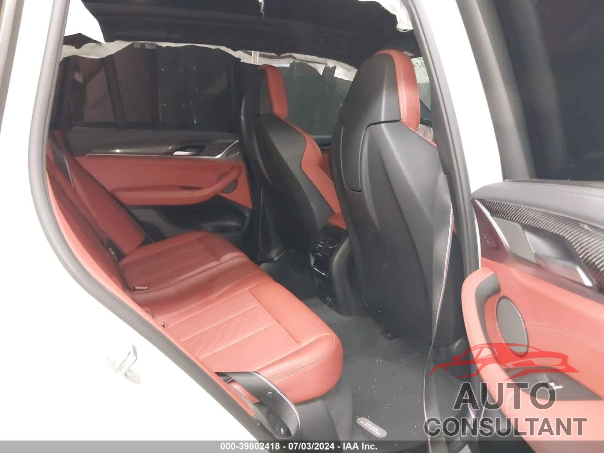 BMW X3 M 2022 - 5YM13EC03N9J21362