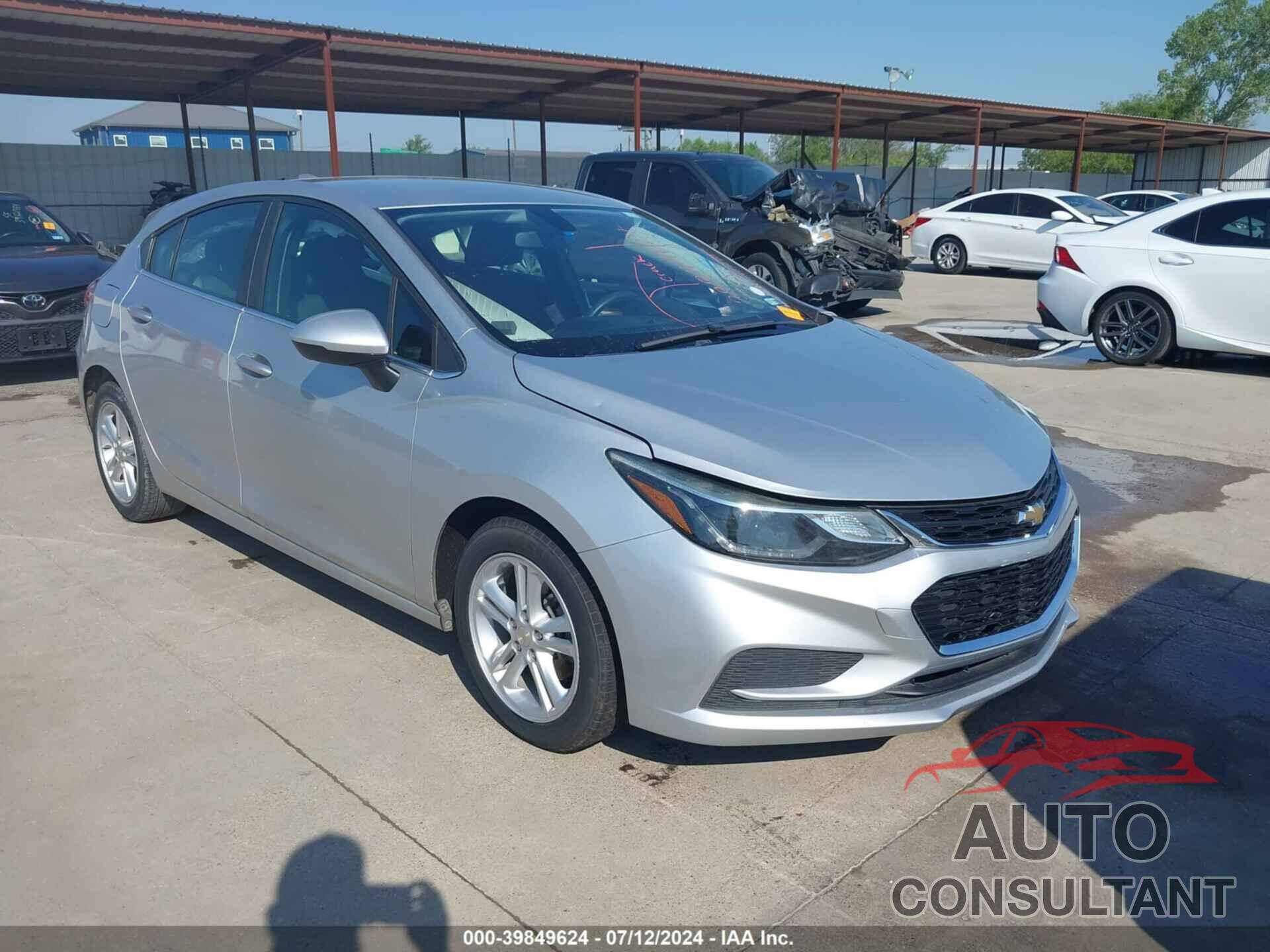 CHEVROLET CRUZE 2017 - 3G1BE6SM9HS607783