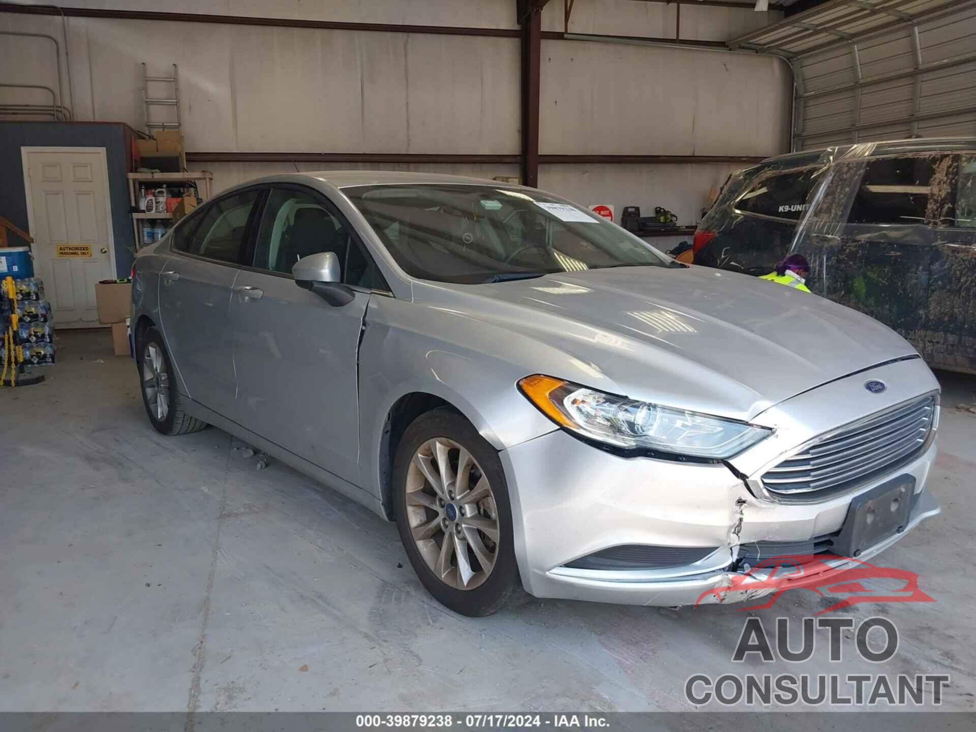 FORD FUSION 2017 - 3FA6P0H73HR316579