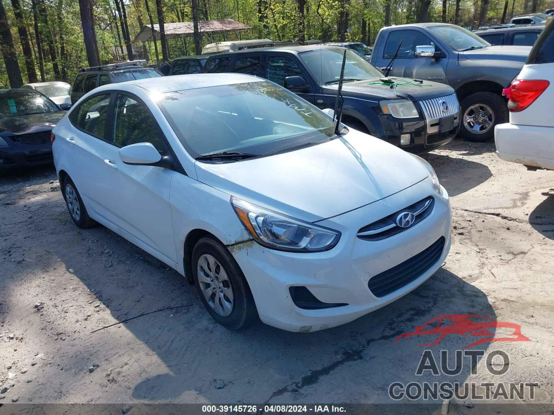 HYUNDAI ACCENT 2016 - KMHCT4AE8GU110718