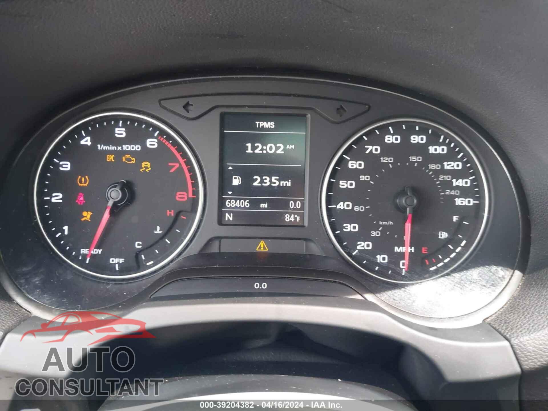 AUDI A3 2016 - WAUA7GFF9G1056170