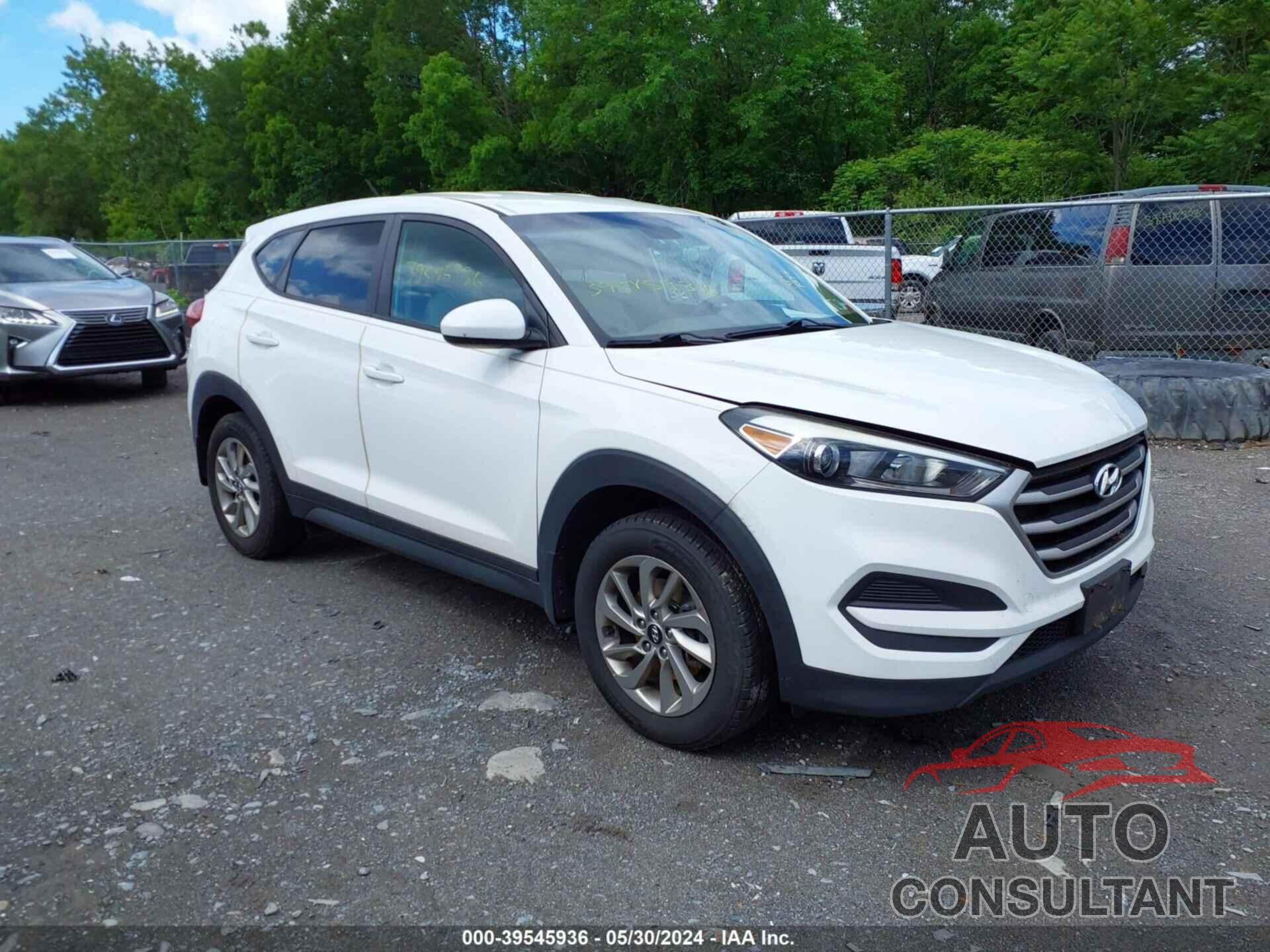 HYUNDAI TUCSON 2018 - KM8J2CA44JU651168