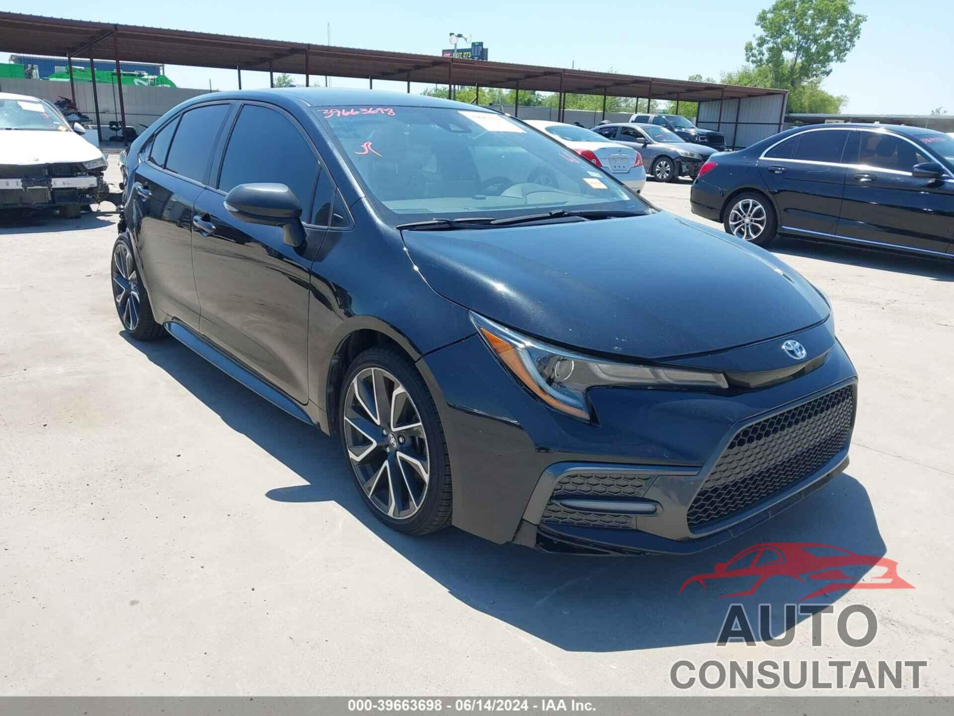 TOYOTA COROLLA 2020 - JTDS4RCE5LJ024284