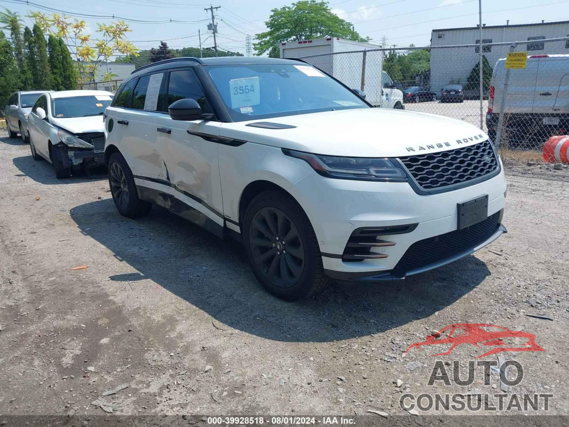 LAND ROVER RANGE ROVER VELAR 2018 - SALYL2RN4JA752342