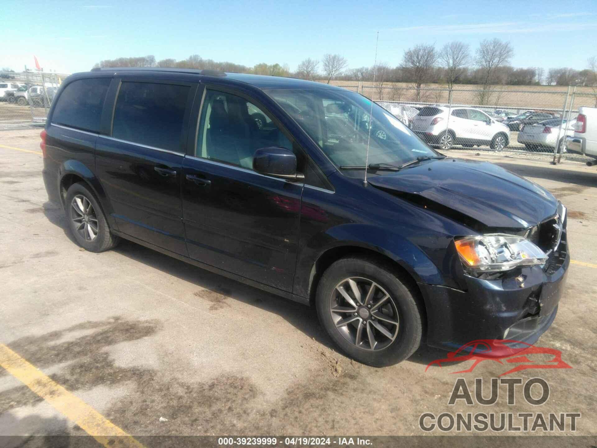 DODGE GRAND CARAVAN 2017 - 2C4RDGCG9HR817949