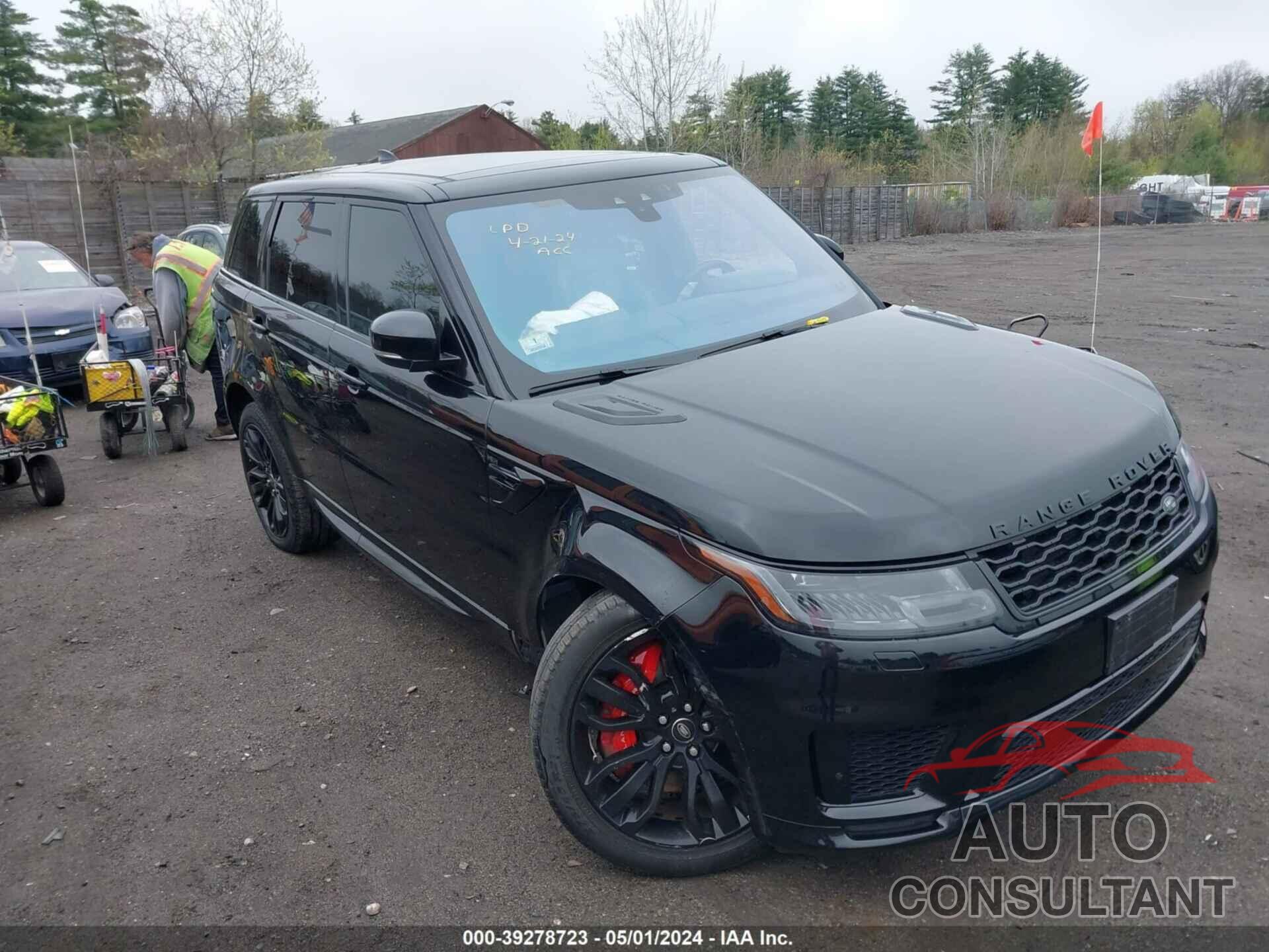 LAND ROVER RANGE ROVER SPORT 2018 - SALWV2SV3JA412014