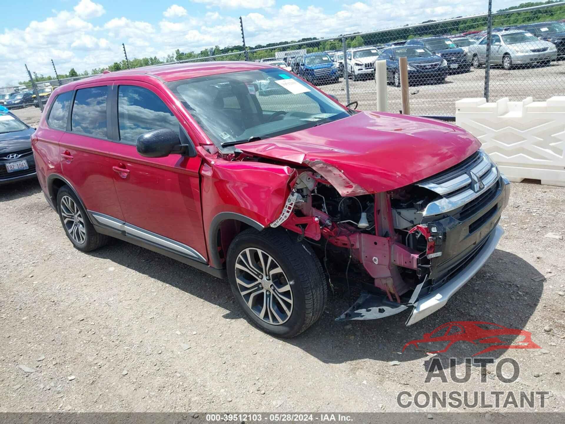 MITSUBISHI OUTLANDER 2017 - JA4AD2A35HZ069751
