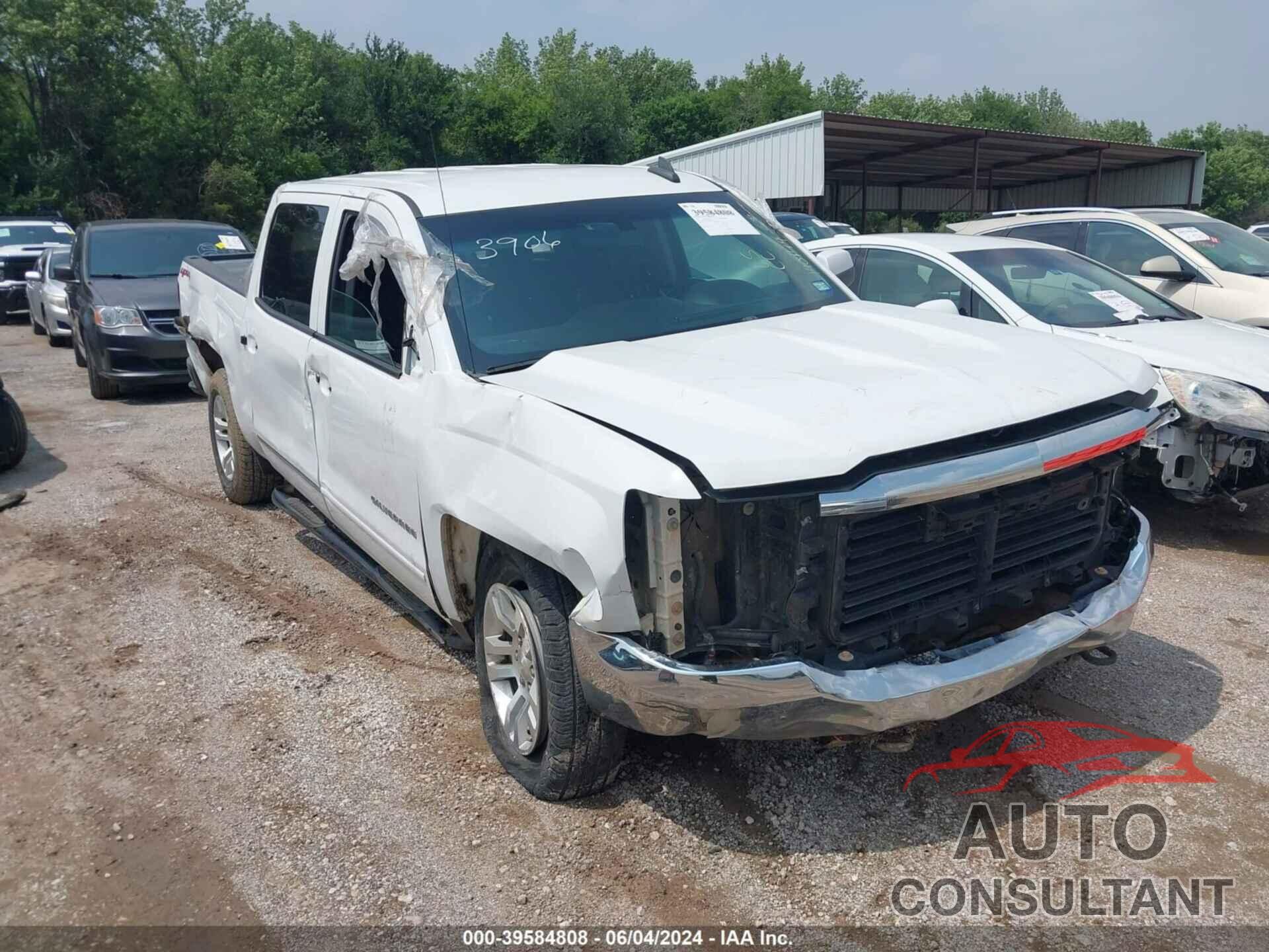 CHEVROLET SILVERADO 1500 2017 - 3GCUKREC2HG190149