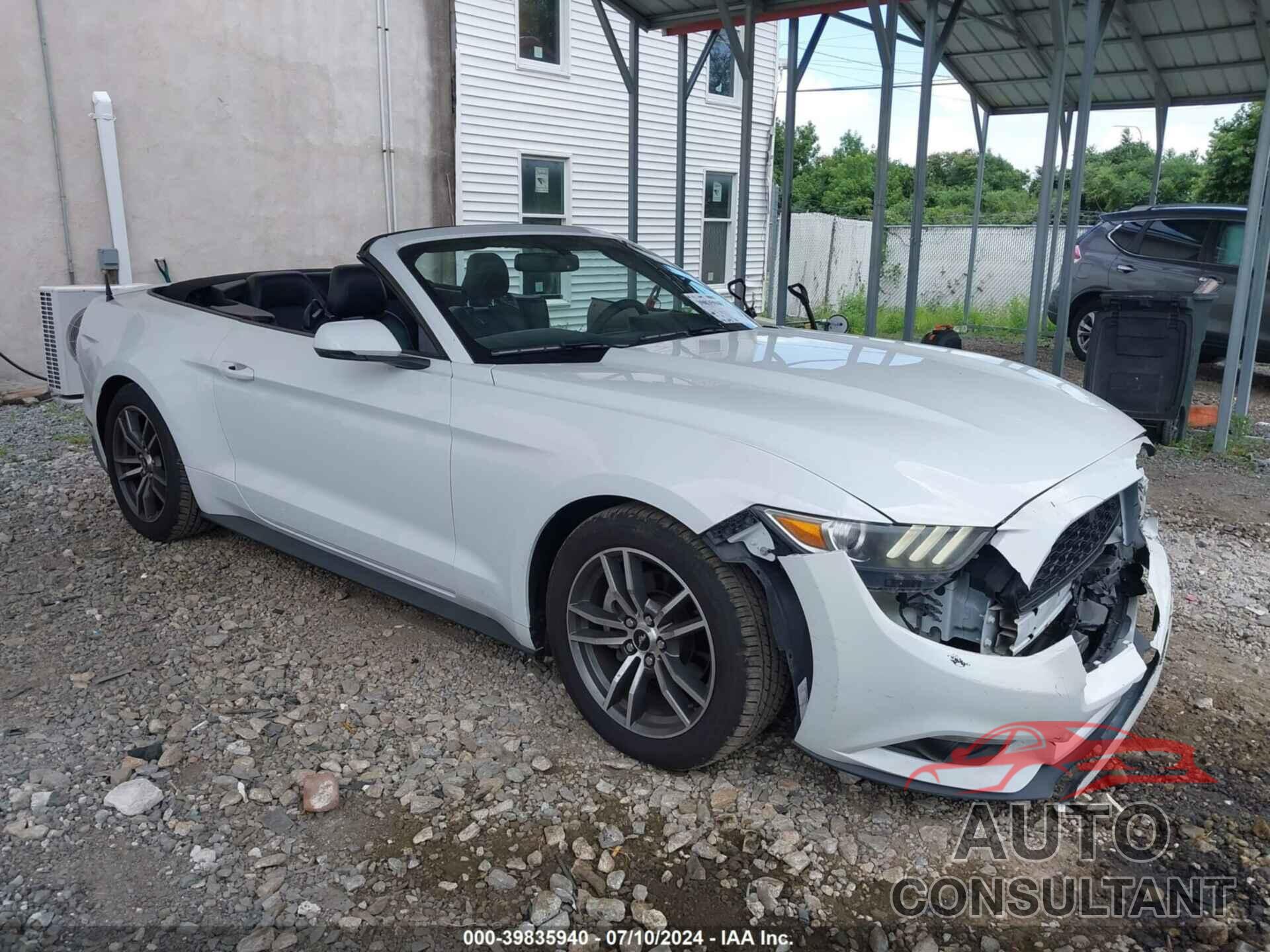 FORD MUSTANG 2017 - 1FATP8UH1H5267241