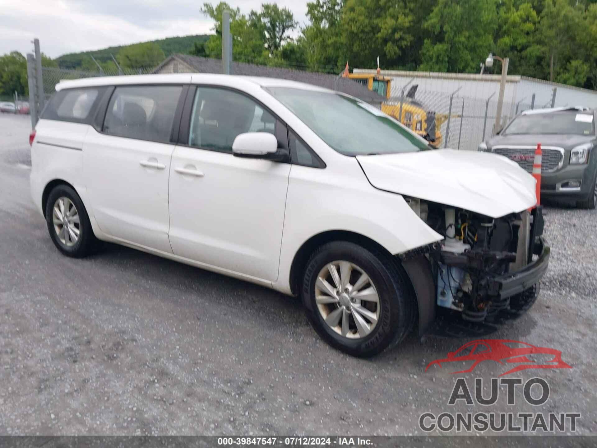 KIA SEDONA 2016 - KNDMA5C17G6149710