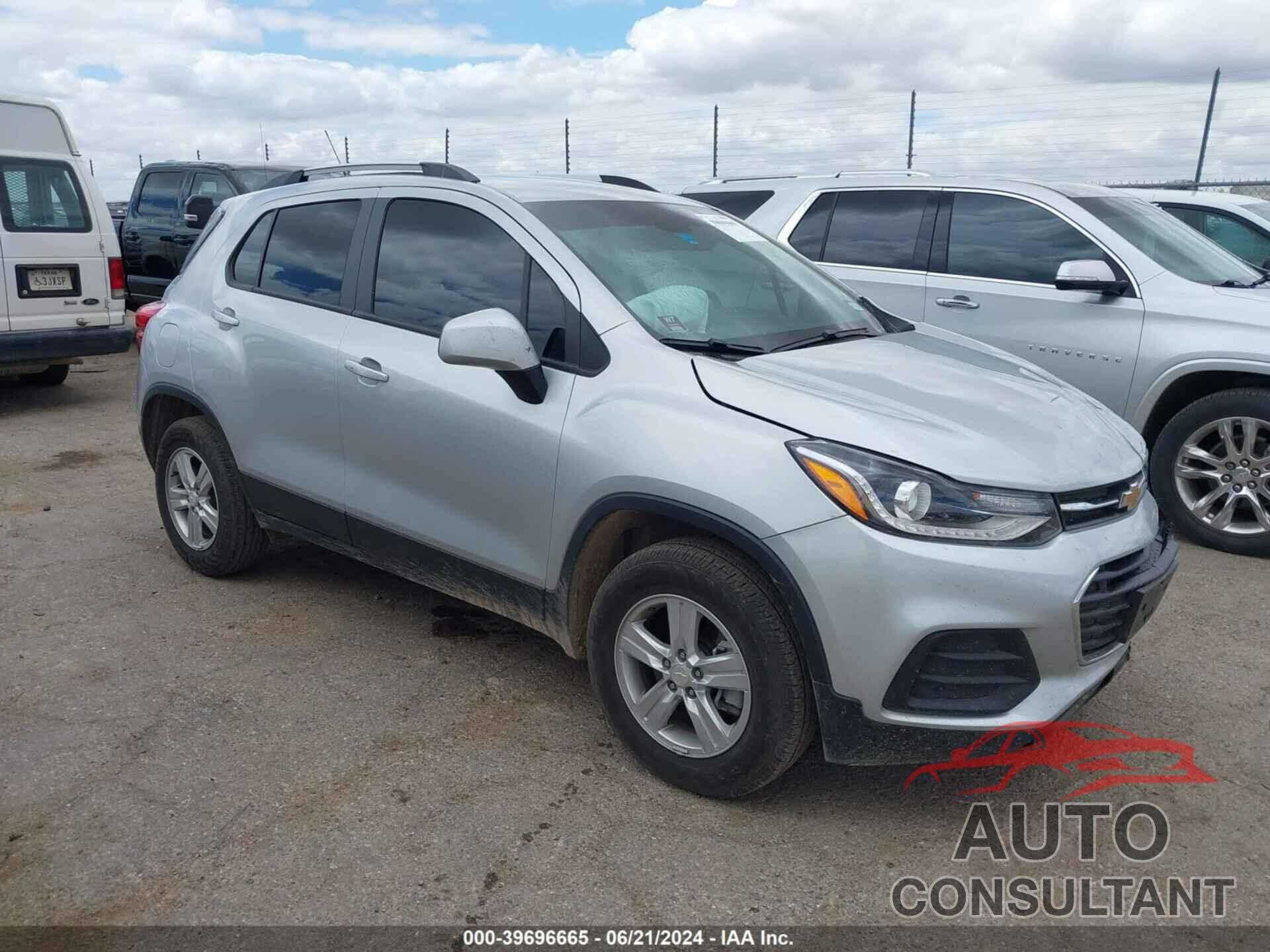 CHEVROLET TRAX 2022 - KL7CJPSM3NB560820