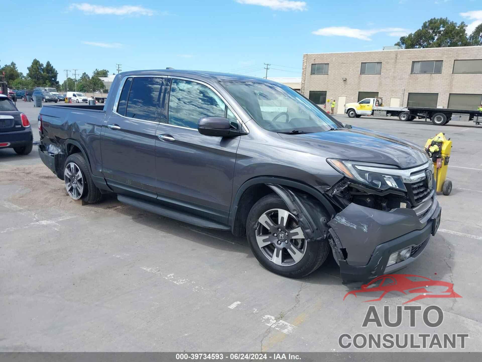 HONDA RIDGELINE 2019 - 5FPYK3F75KB003782