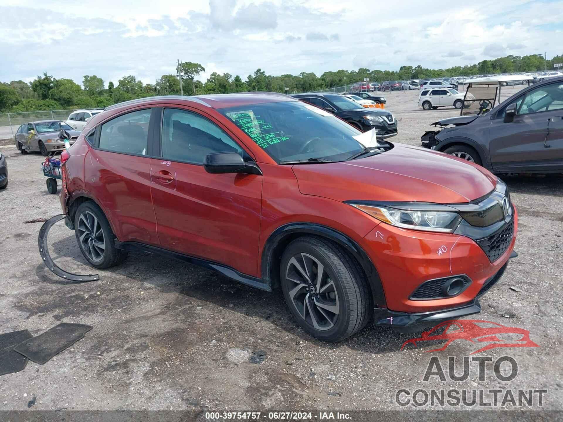 HONDA HR-V 2019 - 3CZRU5H1XKM714184