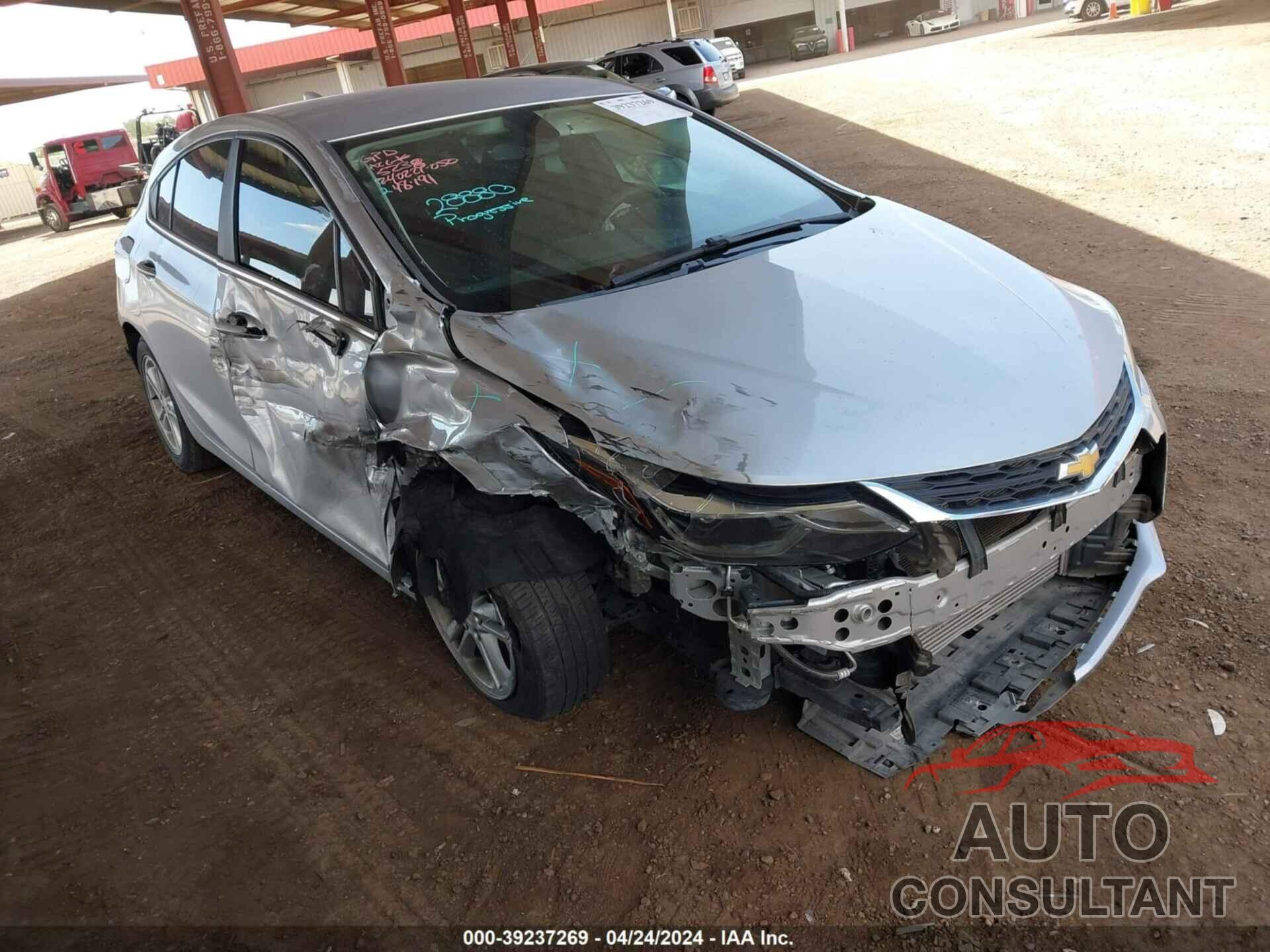 CHEVROLET CRUZE 2017 - 3G1BE6SM0HS505238