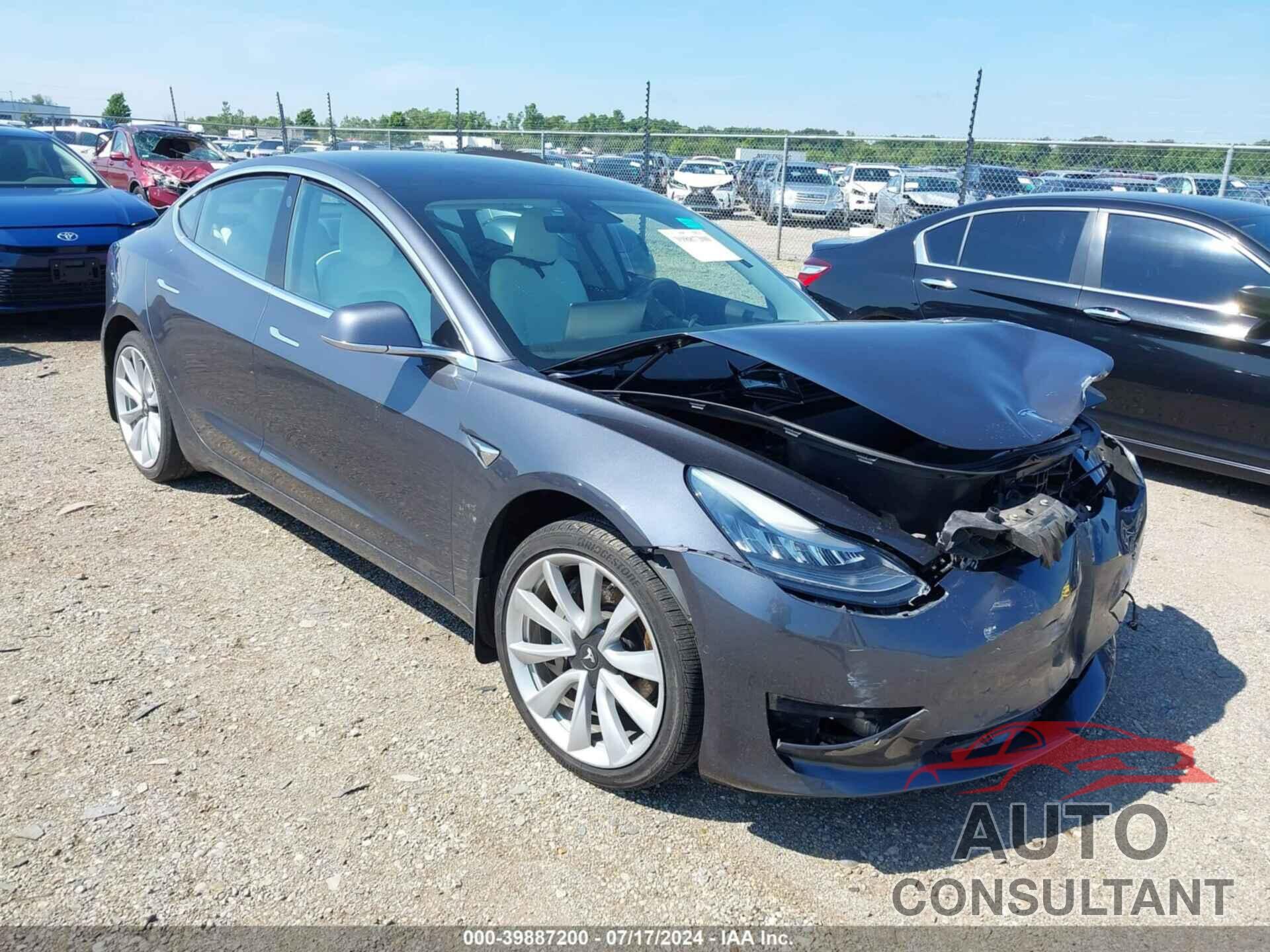 TESLA MODEL 3 2019 - 5YJ3E1EBXKF391712