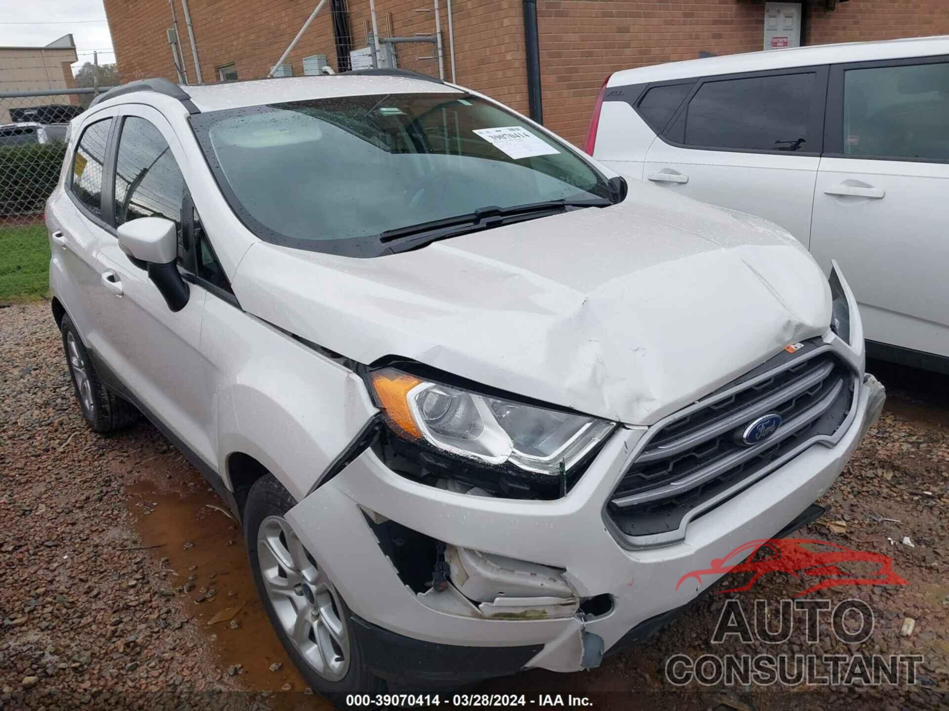 FORD ECOSPORT 2021 - MAJ3S2GE0MC399877