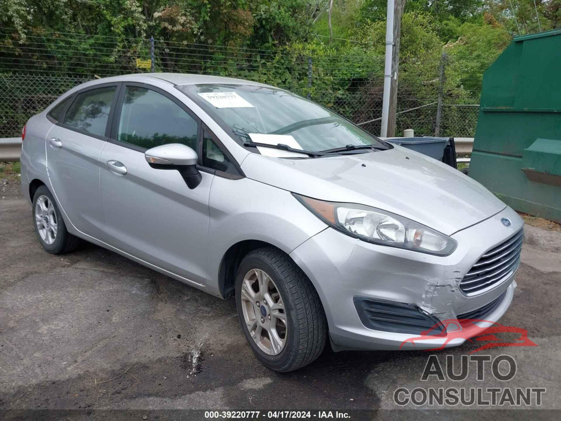 FORD FIESTA 2016 - 3FADP4BJ4GM198038