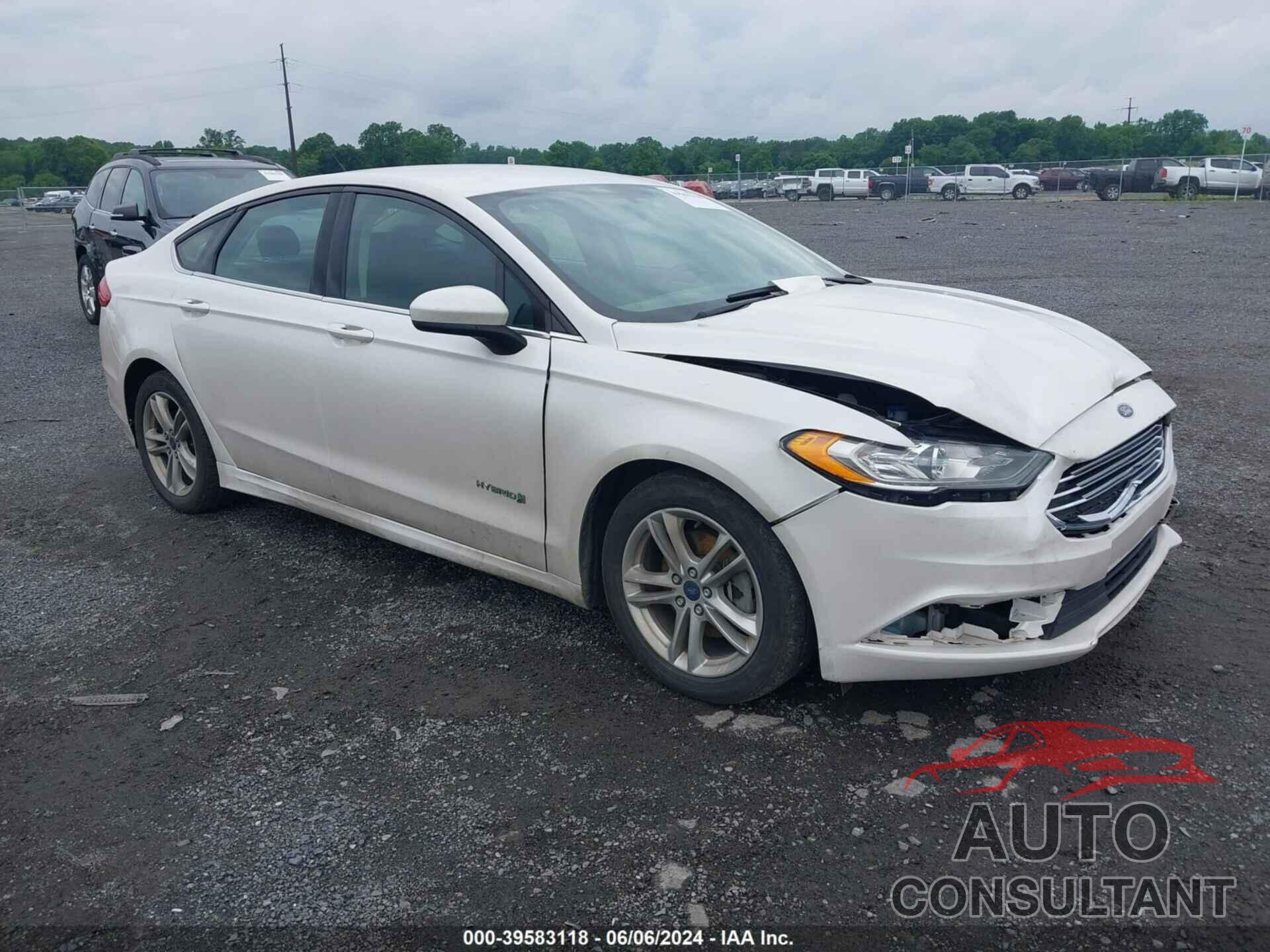 FORD FUSION HYBRID 2018 - 3FA6P0LU7JR153194