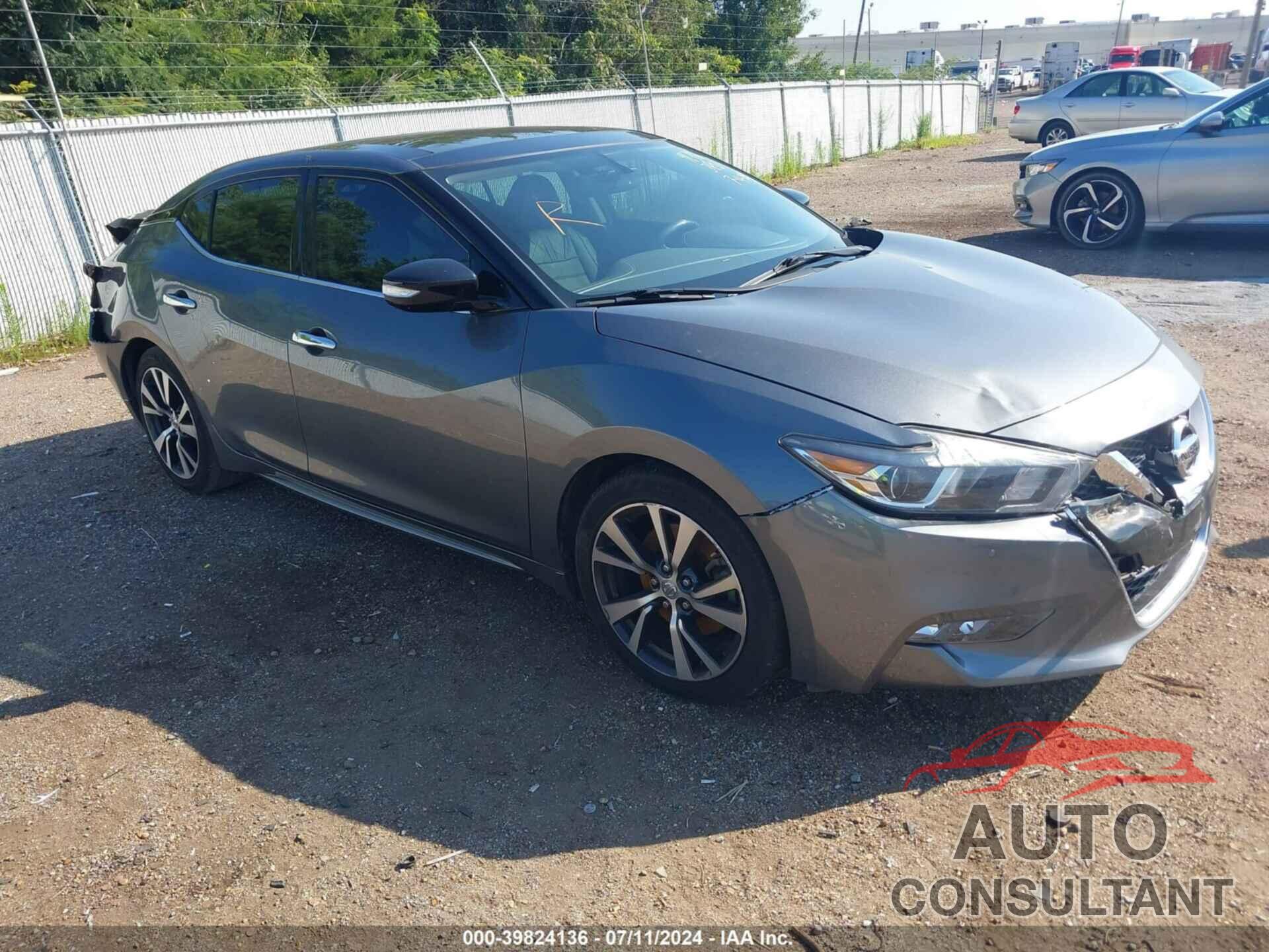 NISSAN MAXIMA 2017 - 1N4AA6APXHC403628