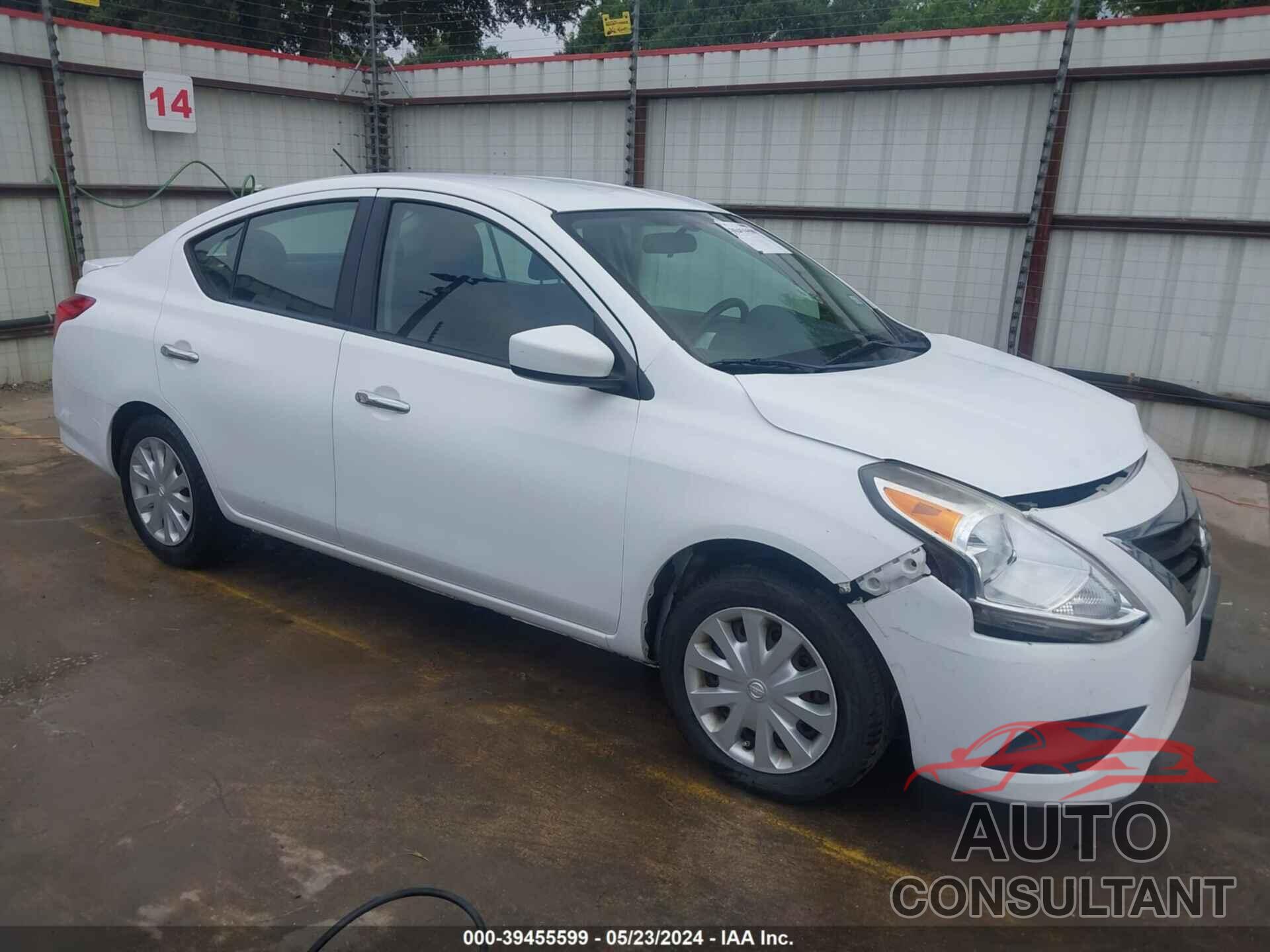 NISSAN VERSA 2016 - 3N1CN7AP2GL818929