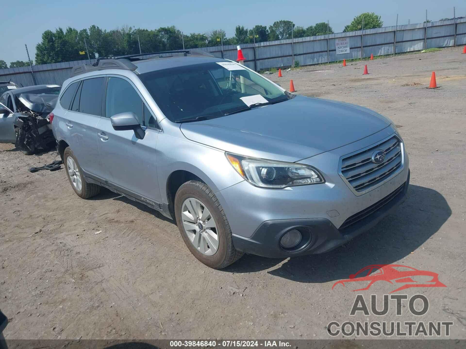 SUBARU OUTBACK 2016 - 4S4BSACC2G3355951